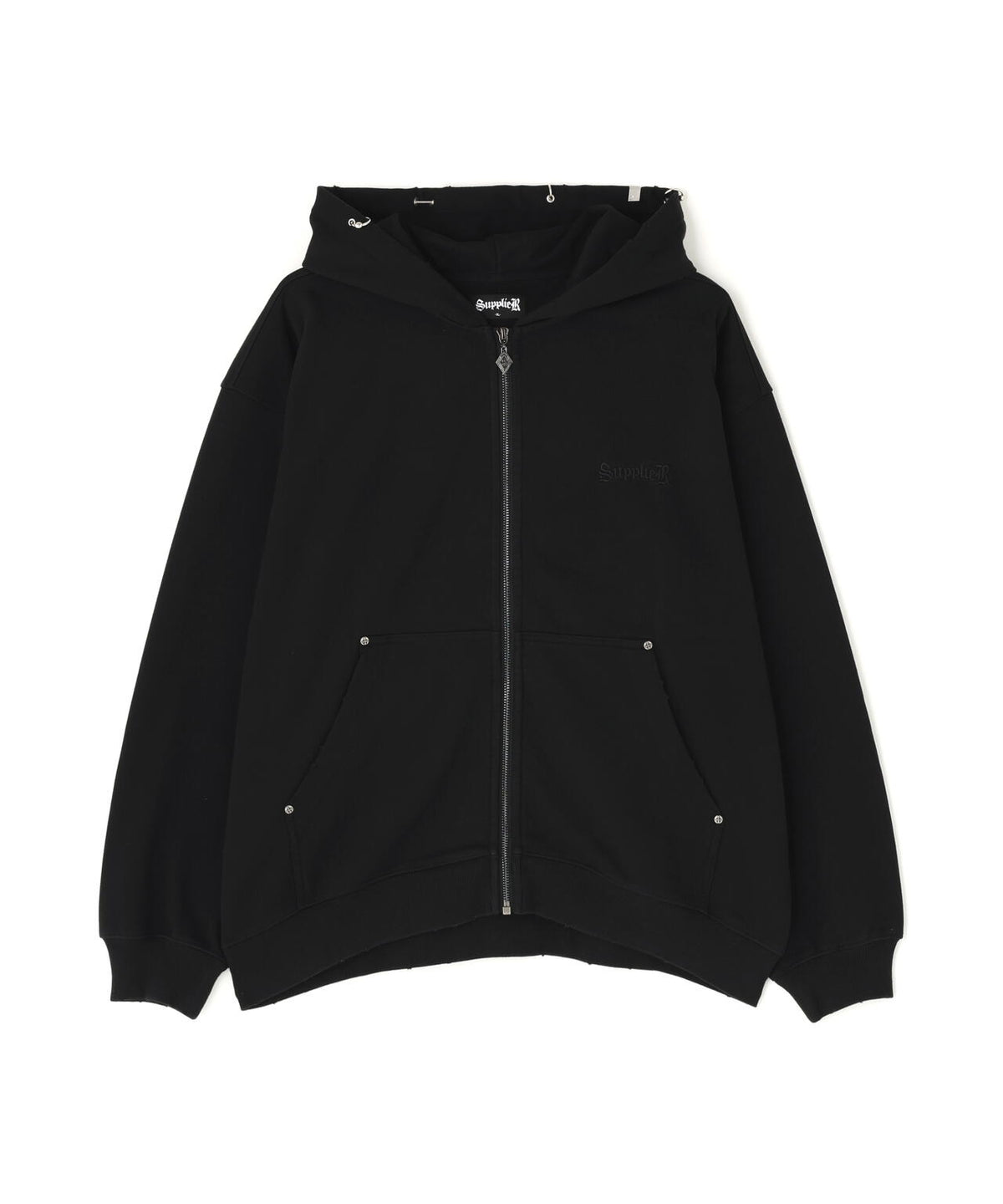 SUPPLIER/サプライヤー/Pierced Tribal Cross Zip Hoodie | L.H.P 