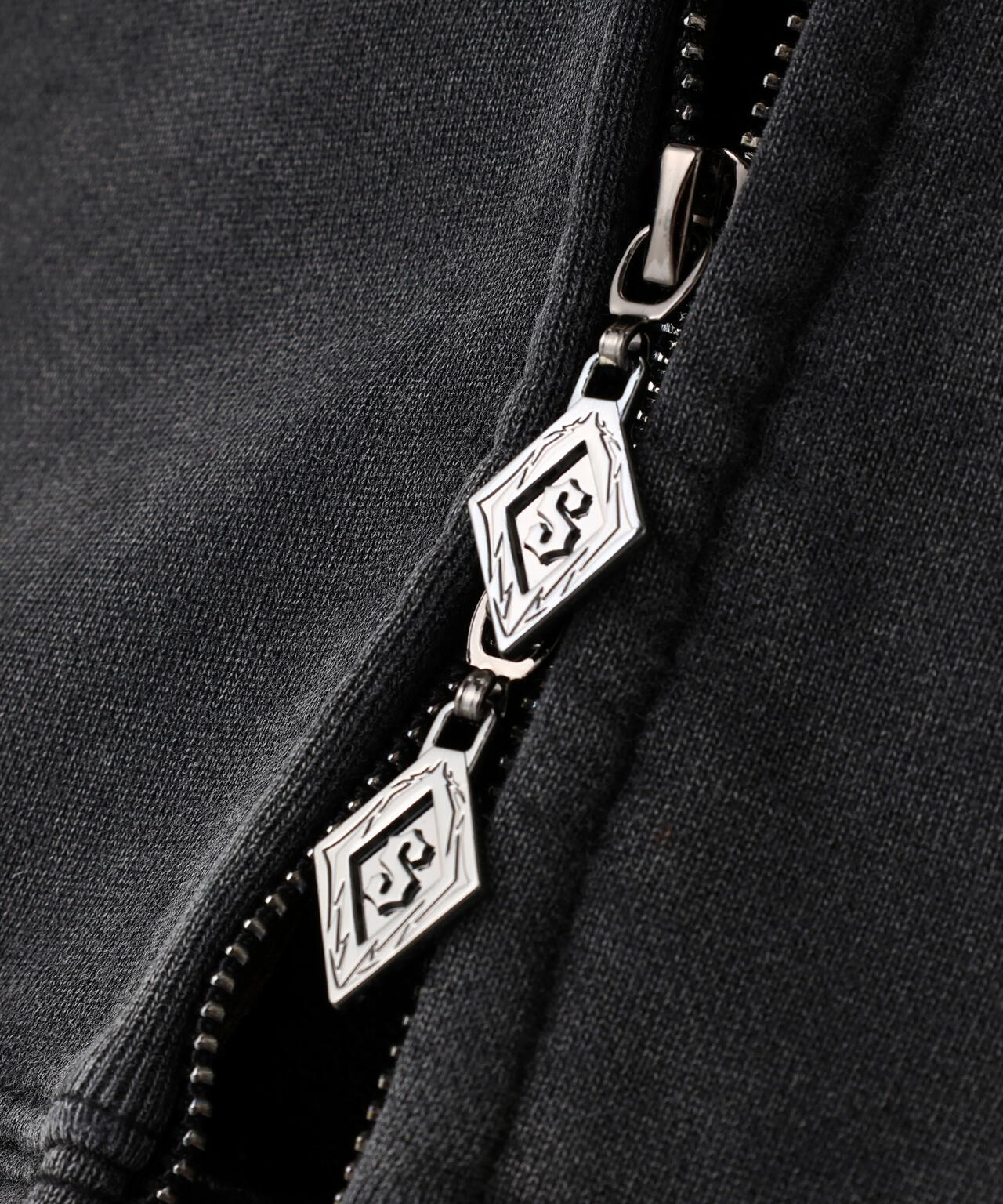 SUPPLIER/サプライヤー/MULTIPLE CROSS  RHINESTONE ZIP HOODIE