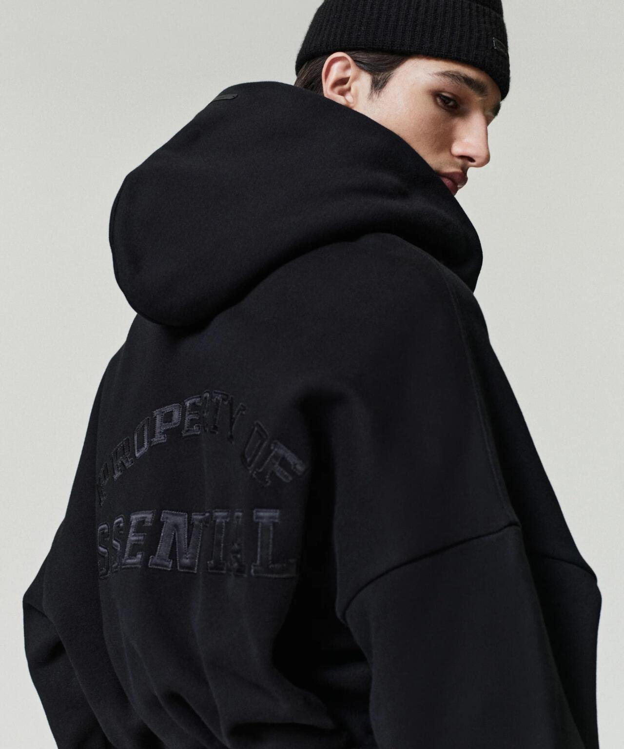 Fear of God ESSENTIALS/FOG エッセンシャルズ/PROPERTY LOUNGE HALF ZIP HOODIE