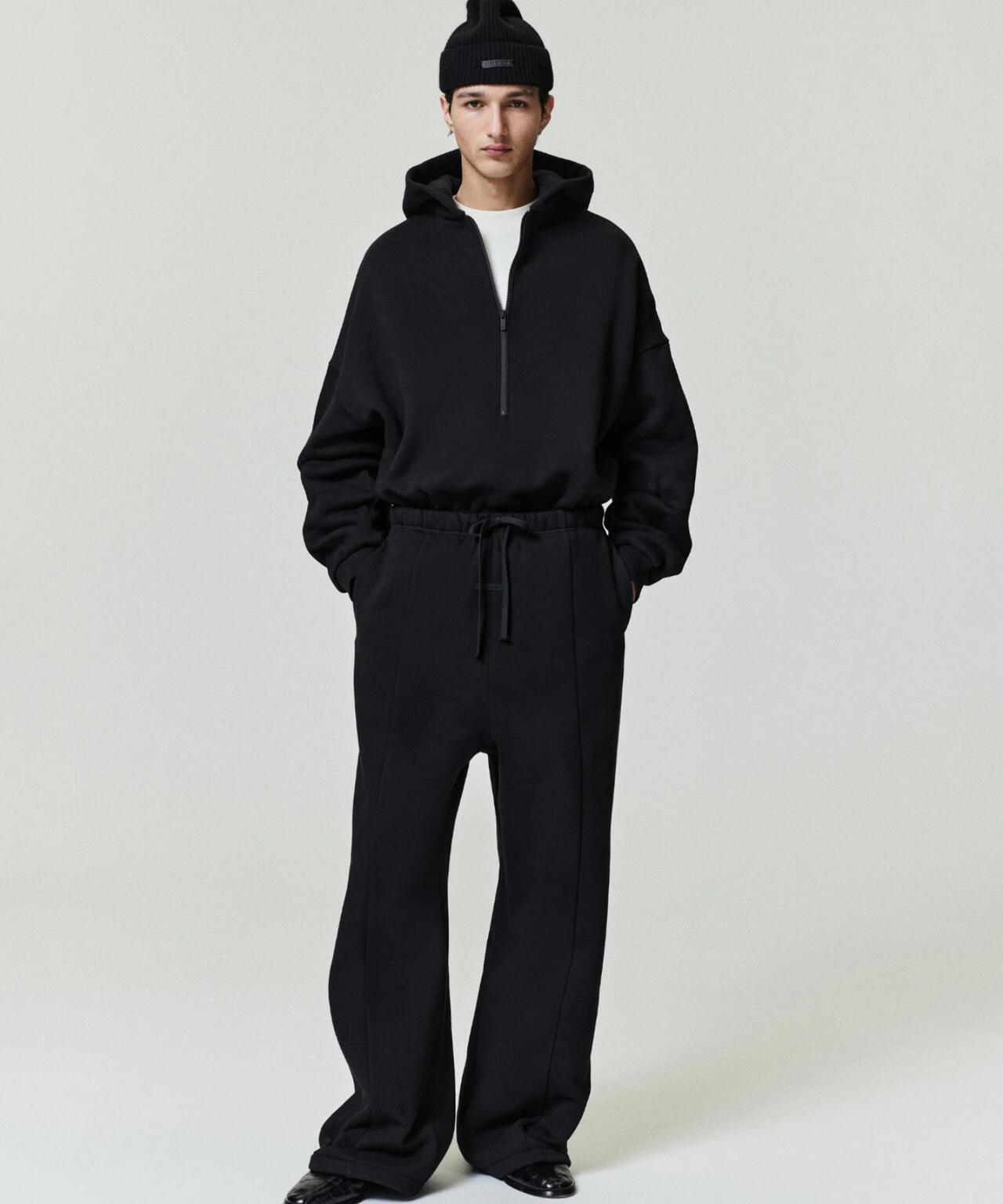 Fear of God ESSENTIALS/FOG エッセンシャルズ/PROPERTY LOUNGE HALF ZIP HOODIE