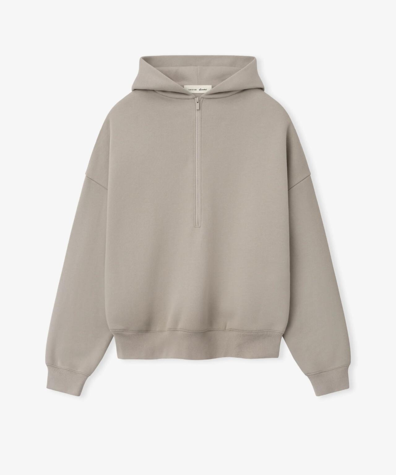 Fear of God ESSENTIALS/FOG エッセンシャルズ/PROPERTY LOUNGE HALF ZIP HOODIE