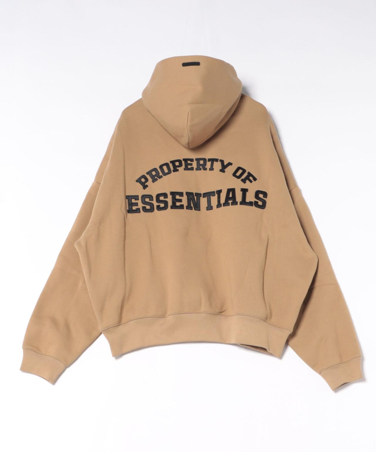 Fear of God ESSENTIALS/FOG エッセンシャルズ/PROPERTY LOUNGE HALF ZIP HOODIE