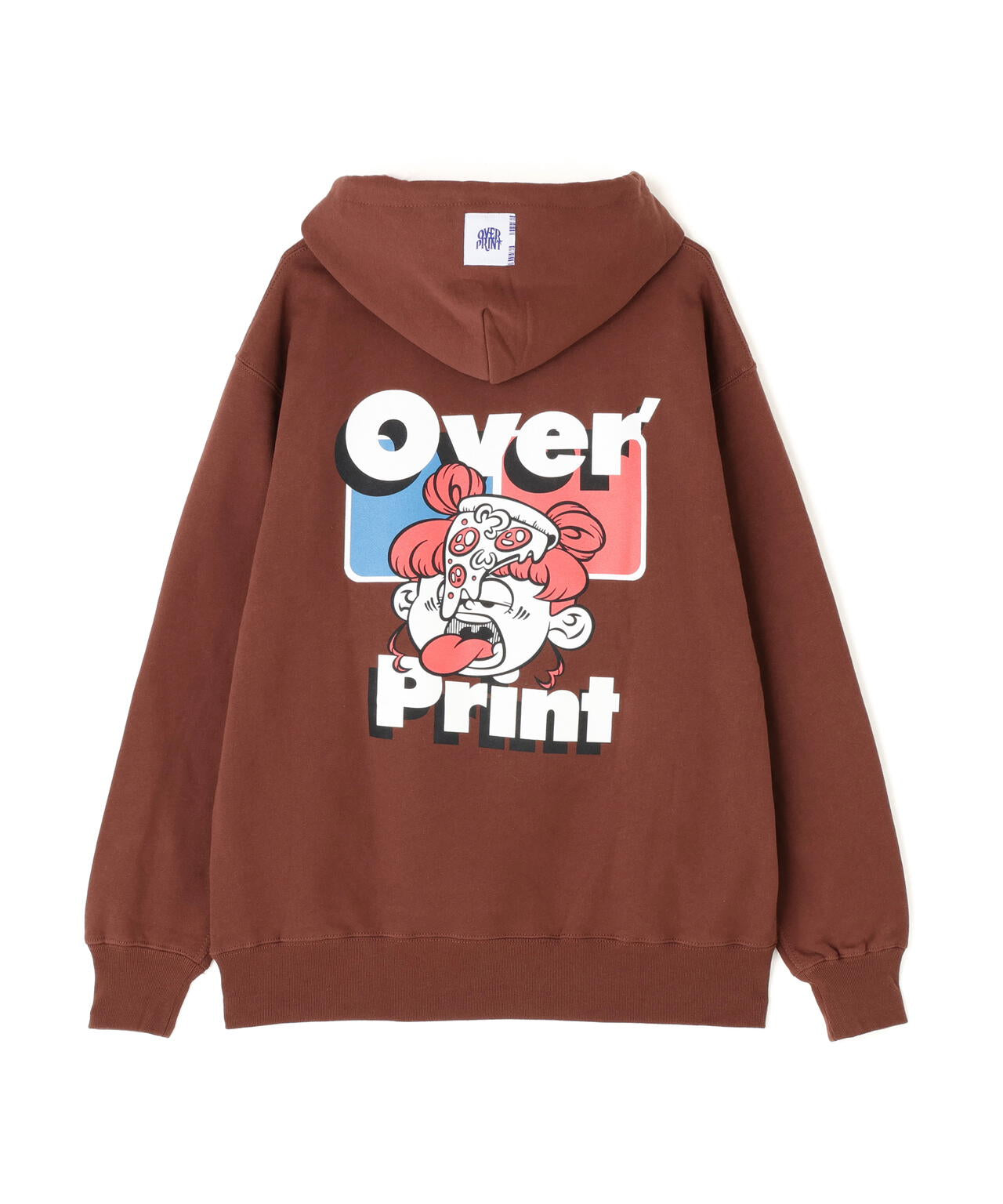 【NEW】エルエイチピー（LHP）/overprint／オーバープリント／PIZZA HOODIE overprint/オーバープリント/PIZZA HOODIE | L.H.P（エルエイチピー