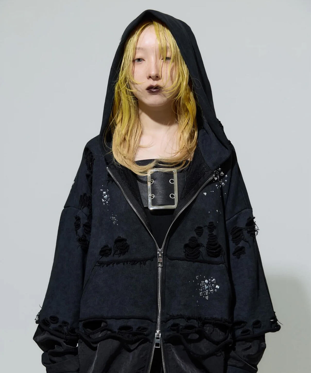 neith. Meteor Crush Hoodie Black パーカー neith./ネイス/Meteor Crush Hoodie(Black) | L.H.P（エルエイチピー