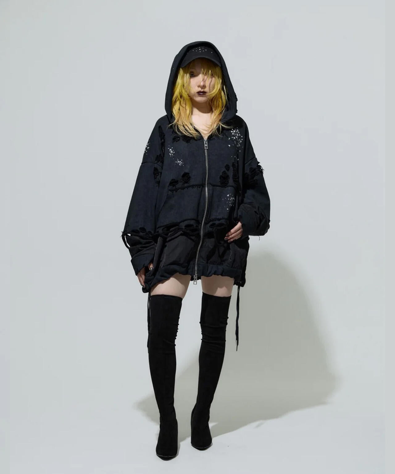 neith.　パーカー neith./ネイス/Meteor Crush Hoodie(Black) | L.H.P（エルエイチピー