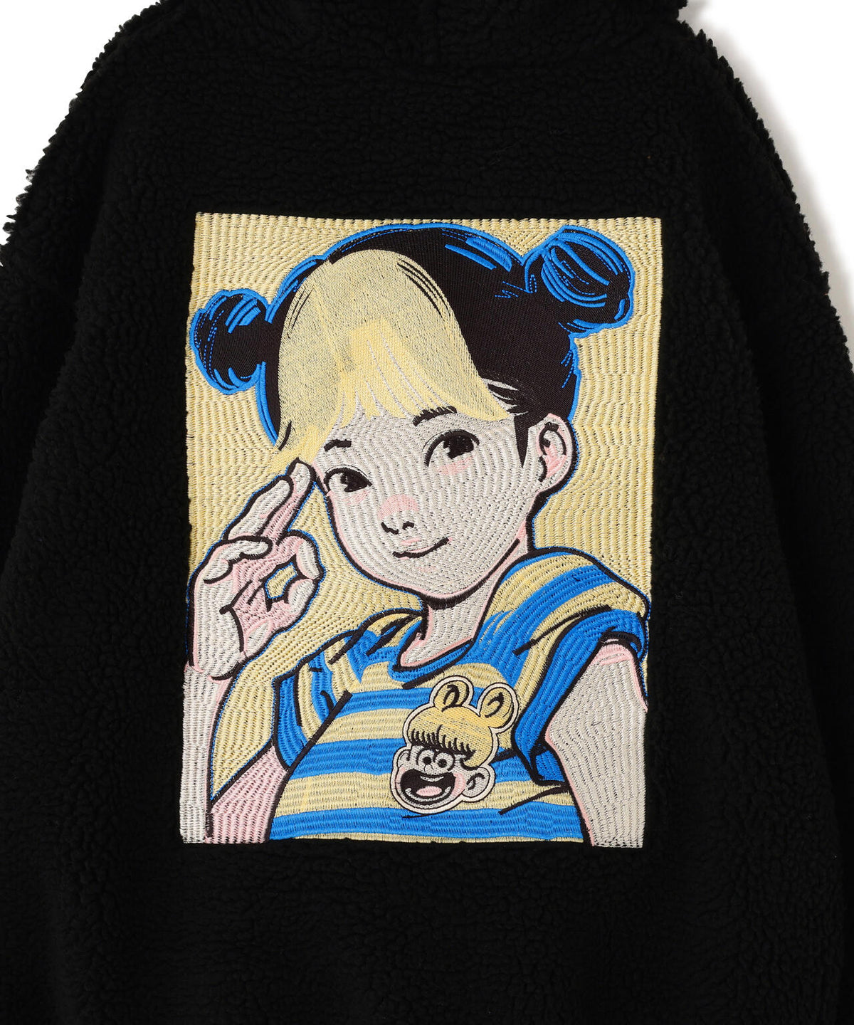 overprint/オーバープリント/POP ART Boa Hoodie Ver:23