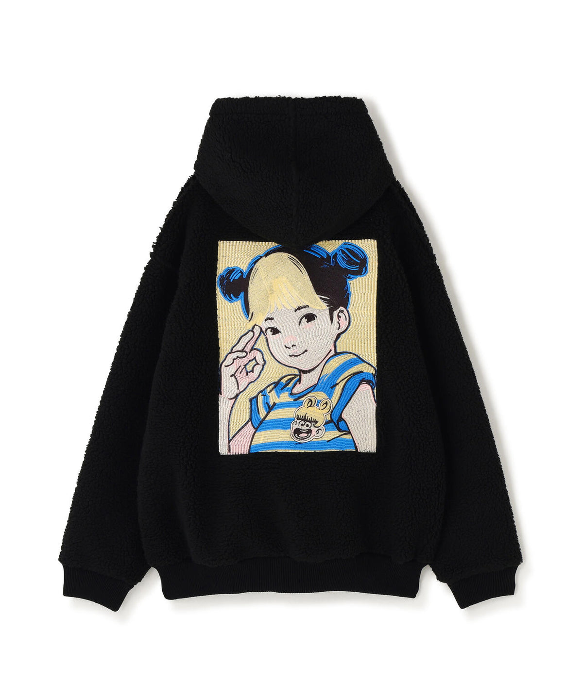 overprint/オーバープリント/POP ART Boa Hoodie Ver:23