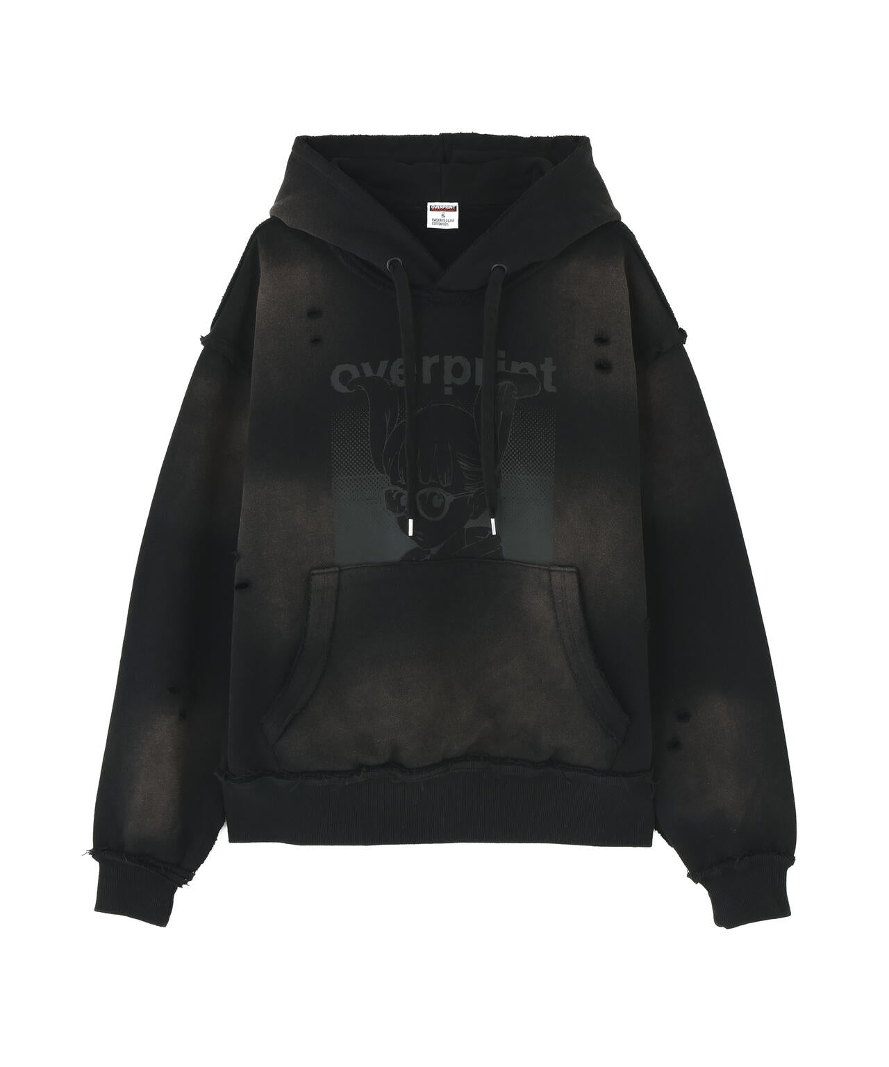 overprint/オーバープリント/SHADOW Hoodie C