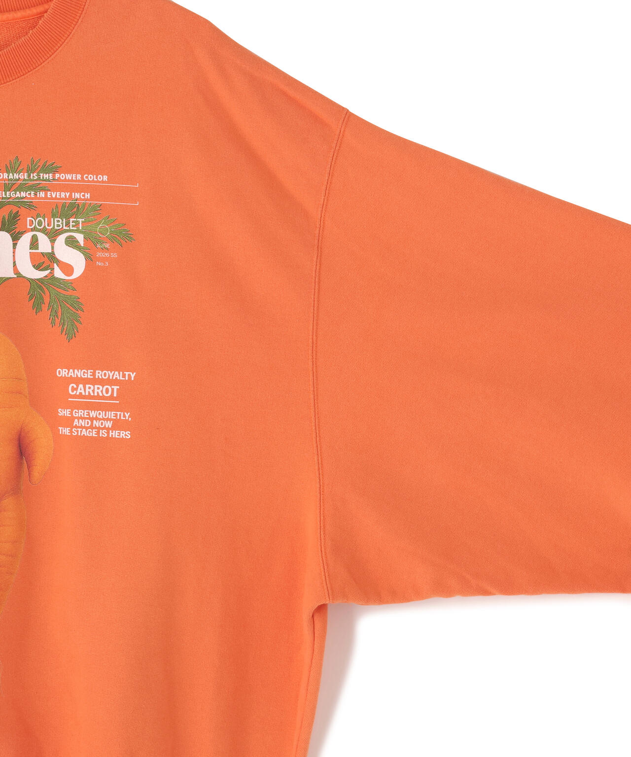 doublet/ダブレット/FARMES MAGAZINE COVER SWEAT SHIRT