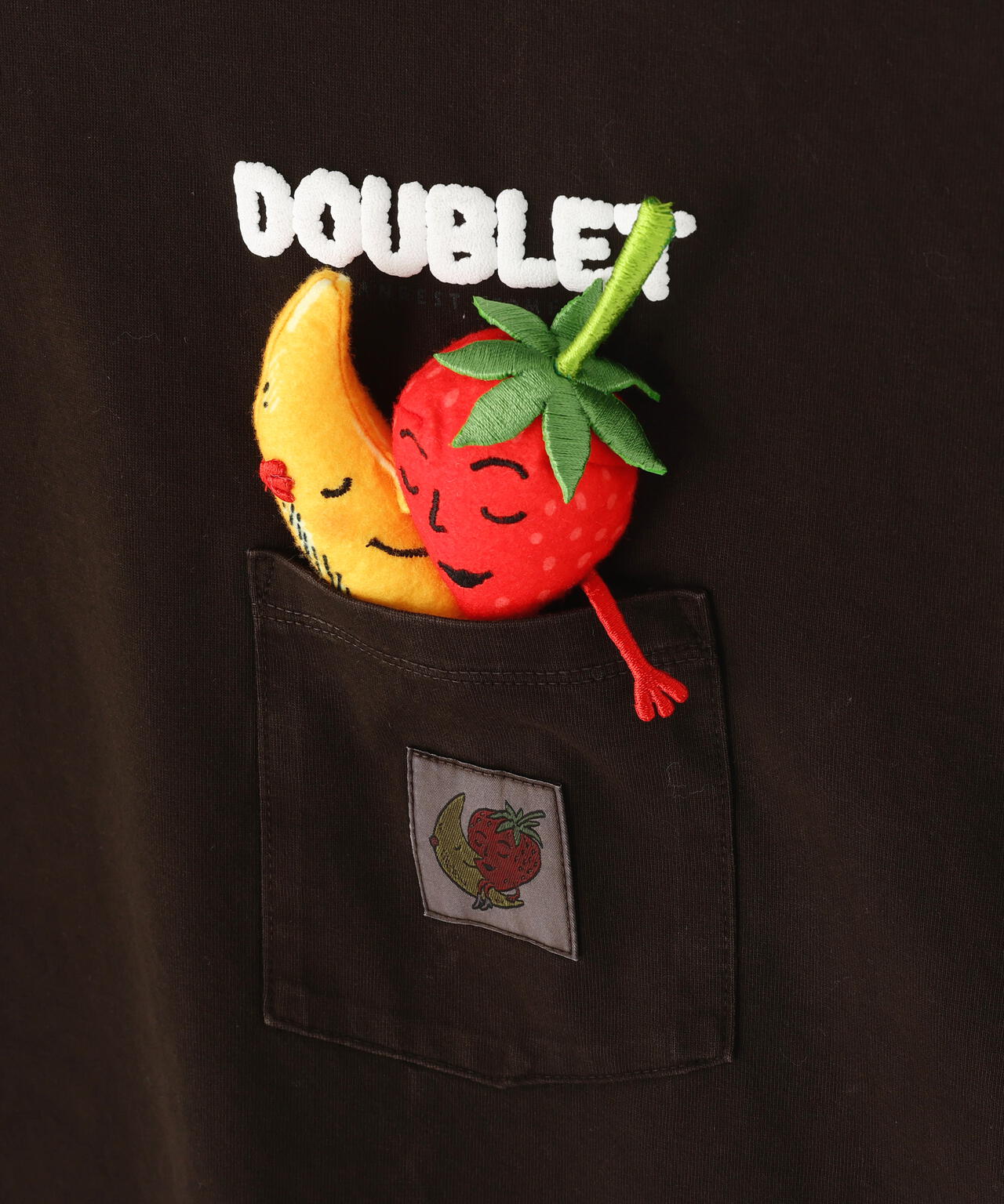 doublet/ダブレット/MUD-DYED T-SHIRT WITH SHFU | L.H.P