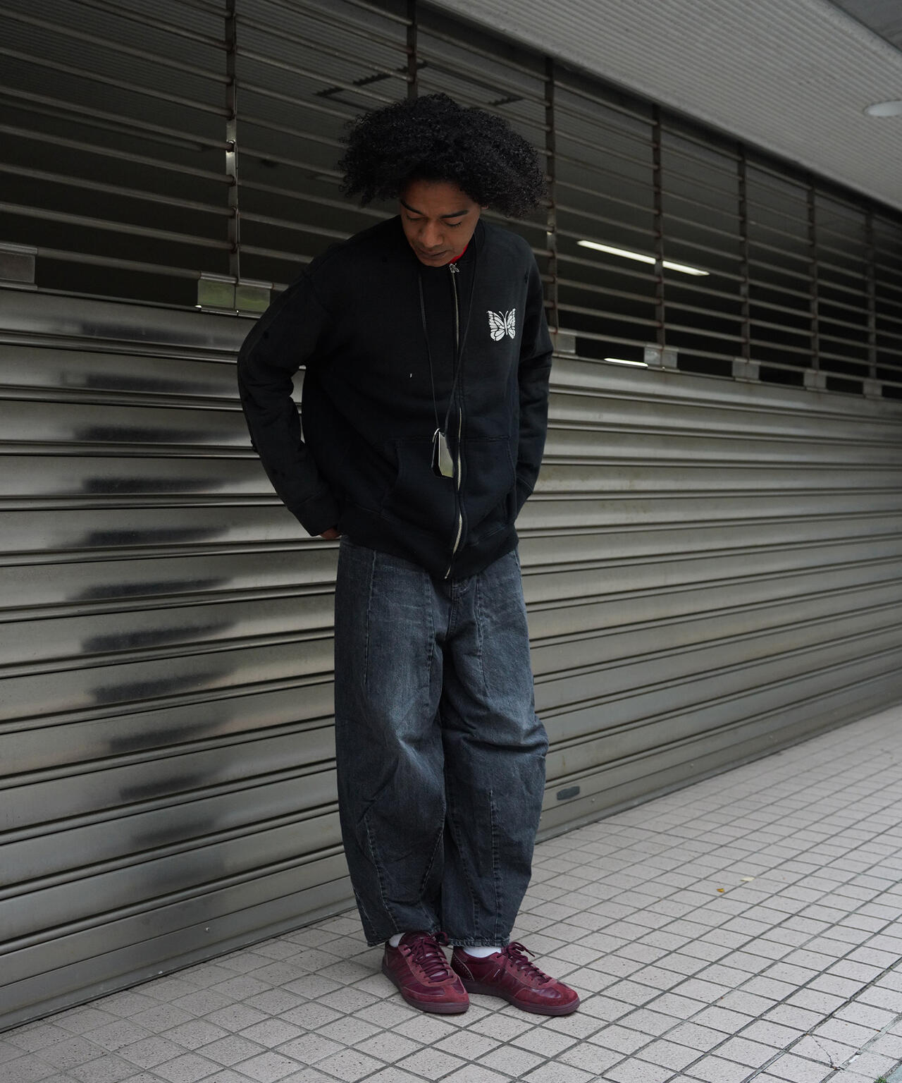 NEEDLES/ニードルズ/DECONSTRUCTED ZIPPED SWEAT | L.H.P NEEDLES/ニードルズ/DECONSTRUCTED ZIPPED SWEAT | L.H.P