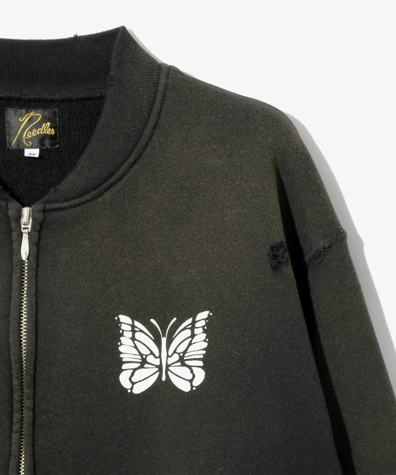 NEEDLES/ニードルズ/DECONSTRUCTED ZIPPED SWEAT | L.H.P