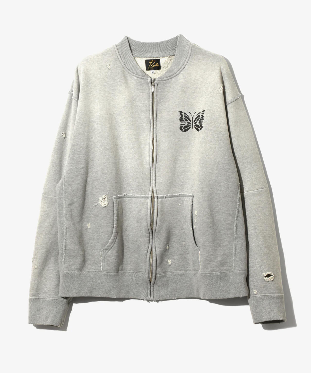 NEEDLES/ニードルズ/DECONSTRUCTED ZIPPED SWEAT | L.H.P