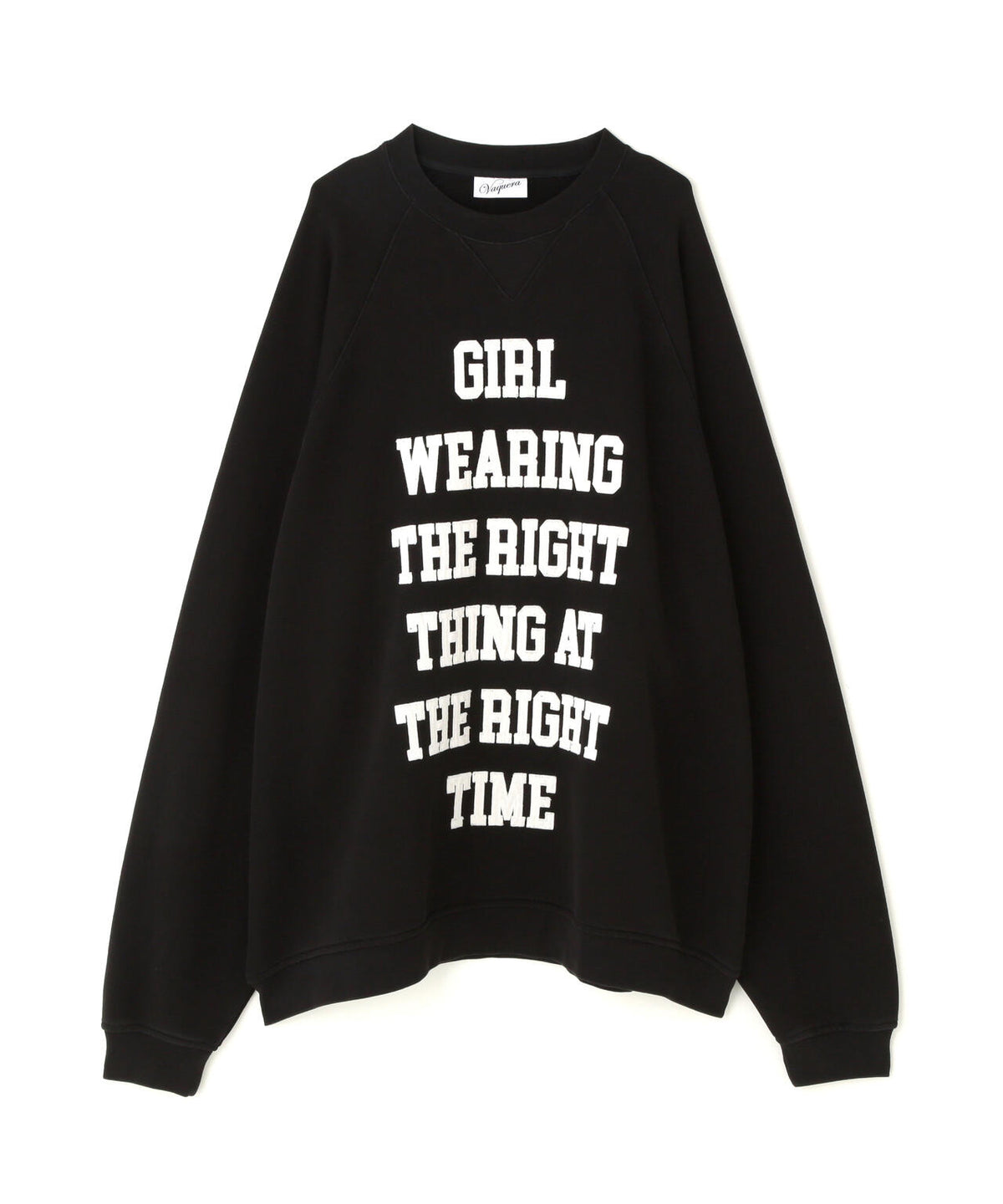 VAQUERA/ヴァケラ/WOMEN OVERSIZED SWEAT SHIRT | L.H.P 