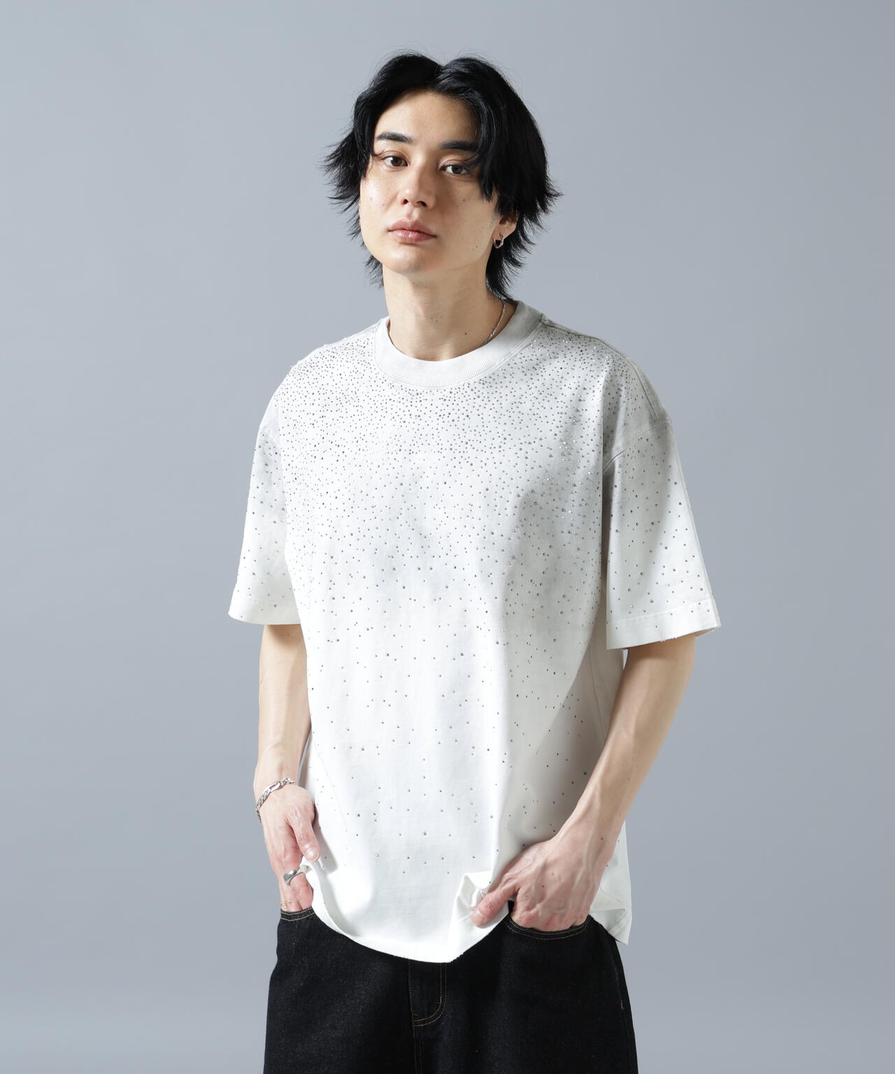 【WEB&DEPOT限定】DankeSchon/ダンケシェーン/LINESTONE S/S TEE