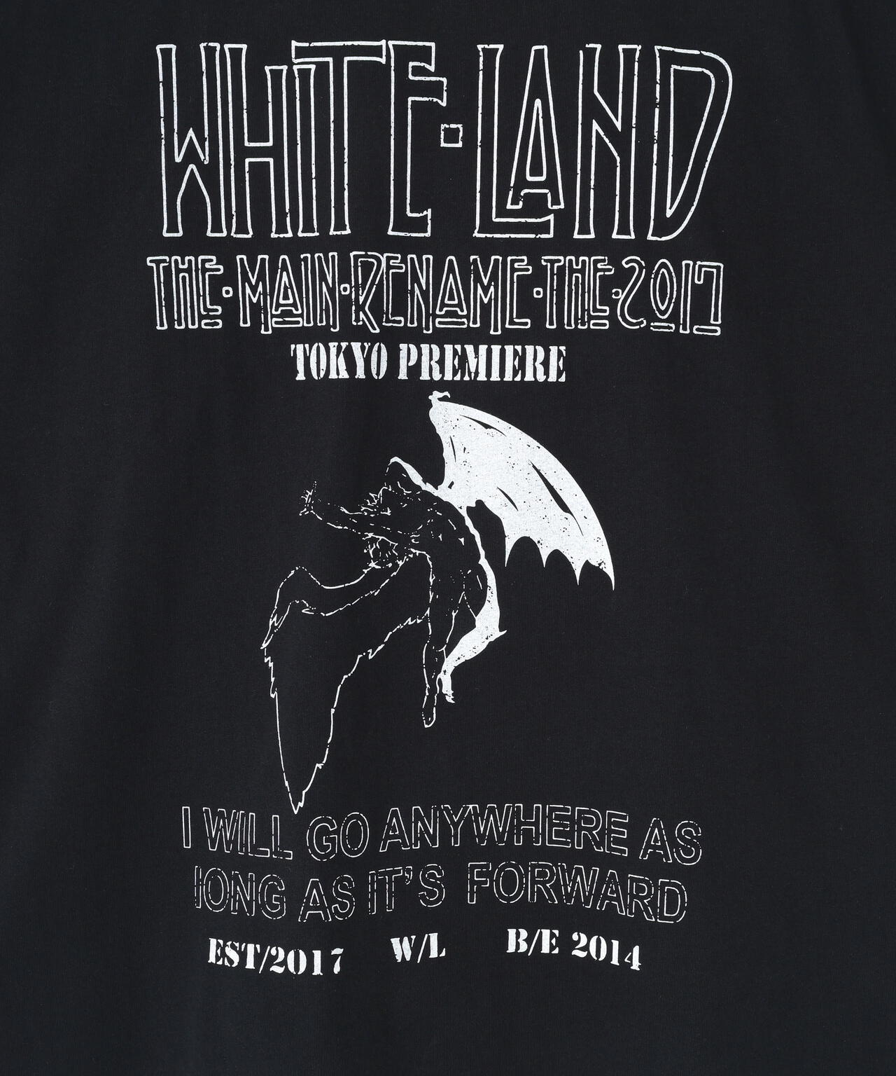 【WEB&DEPOT限定】WHITELAND/ホワイトランド/ABGEL S/S TEE