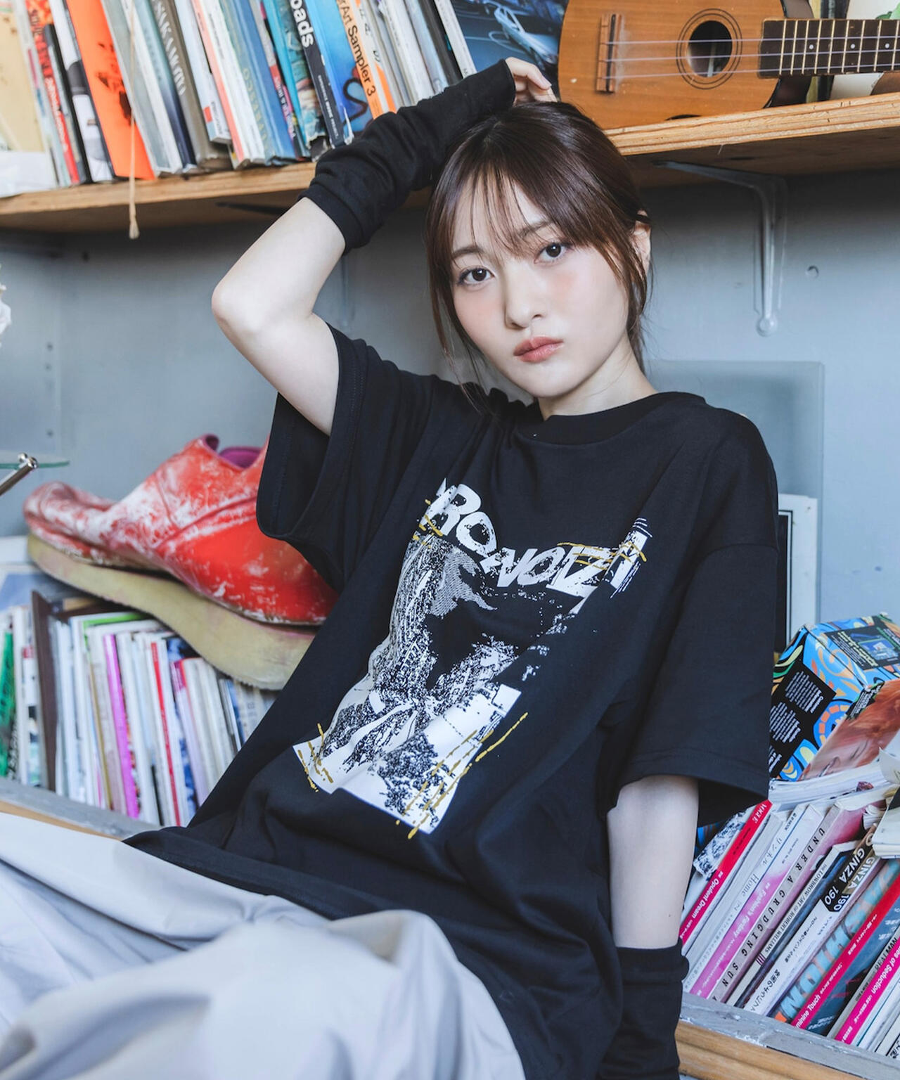 CHRONOIZM ポップアップ限定Tシャツ XLサイズ クロノイズム CHRONOIZM/クロノイズム/PHOTO T-shirt | L.H.P（エルエイチピー