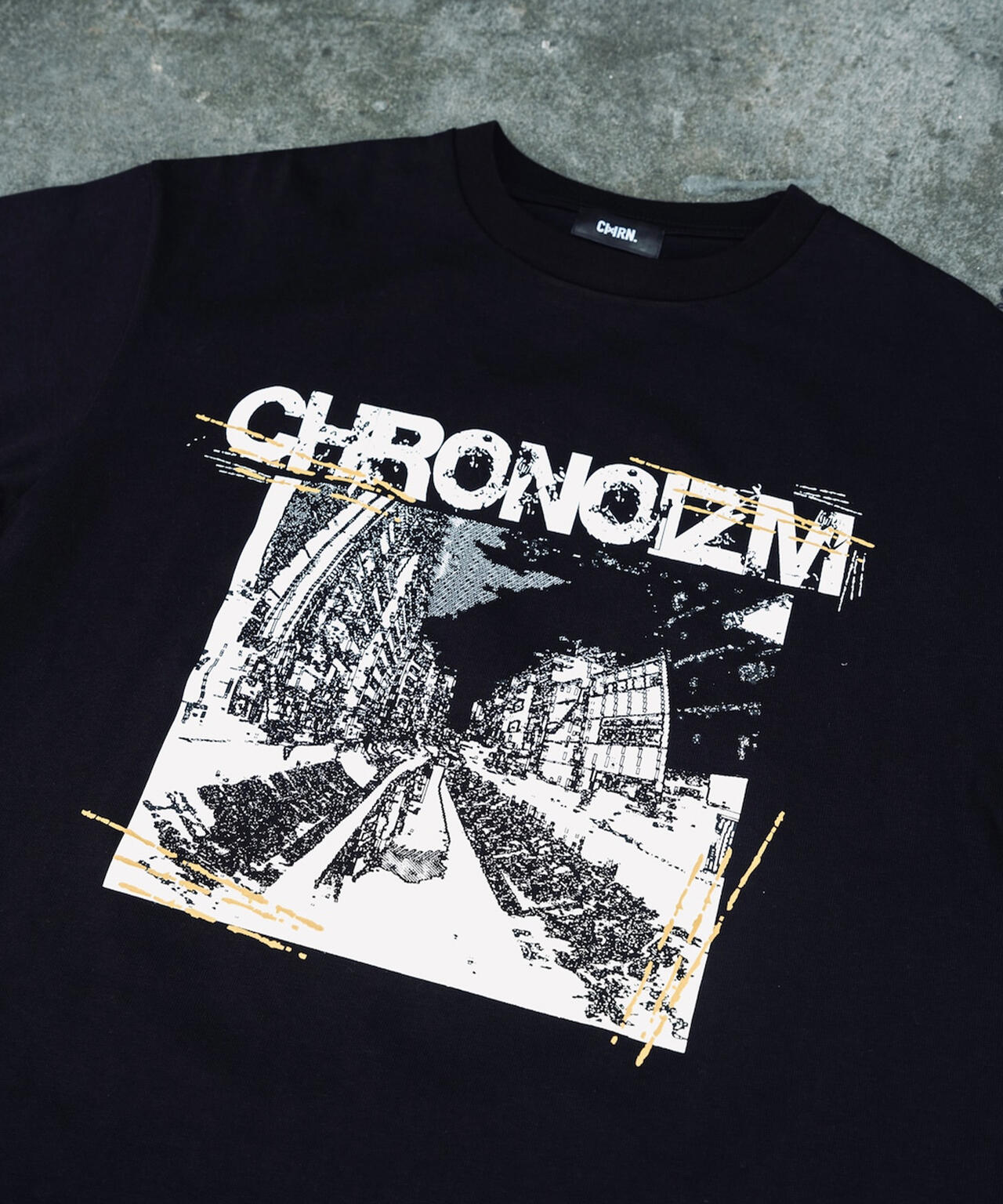 CHRONOIZM ポップアップ限定Tシャツ XLサイズ CHRONOIZM/クロノイズム/PHOTO T-shirt | L.H.P（エルエイチピー