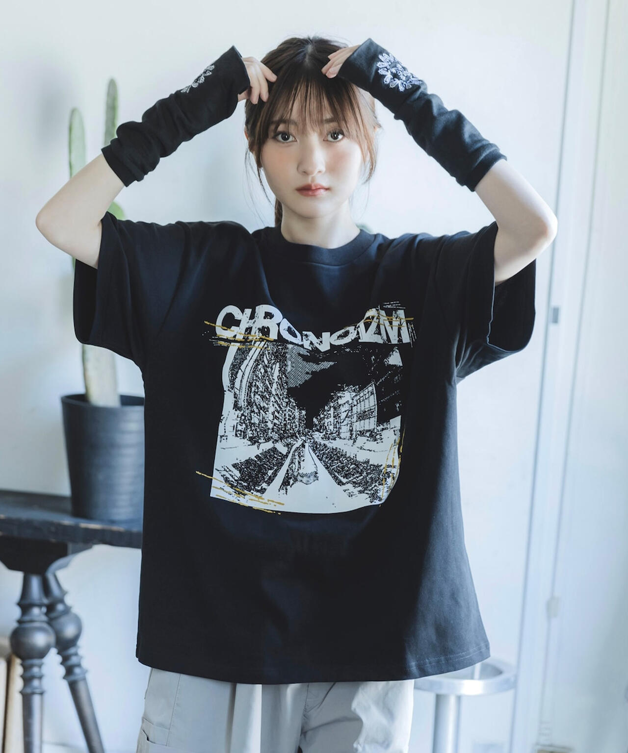 CHRONOIZM ポップアップ限定Tシャツ XLサイズ L.H.P（エルエイチピー） tシャツ CHRONOIZM/クロノイズム/CLOCK T