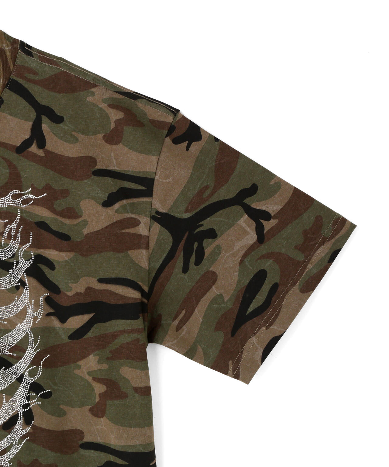 SUPPLIER/サプライヤー/RhineStone Fire Bones Tee