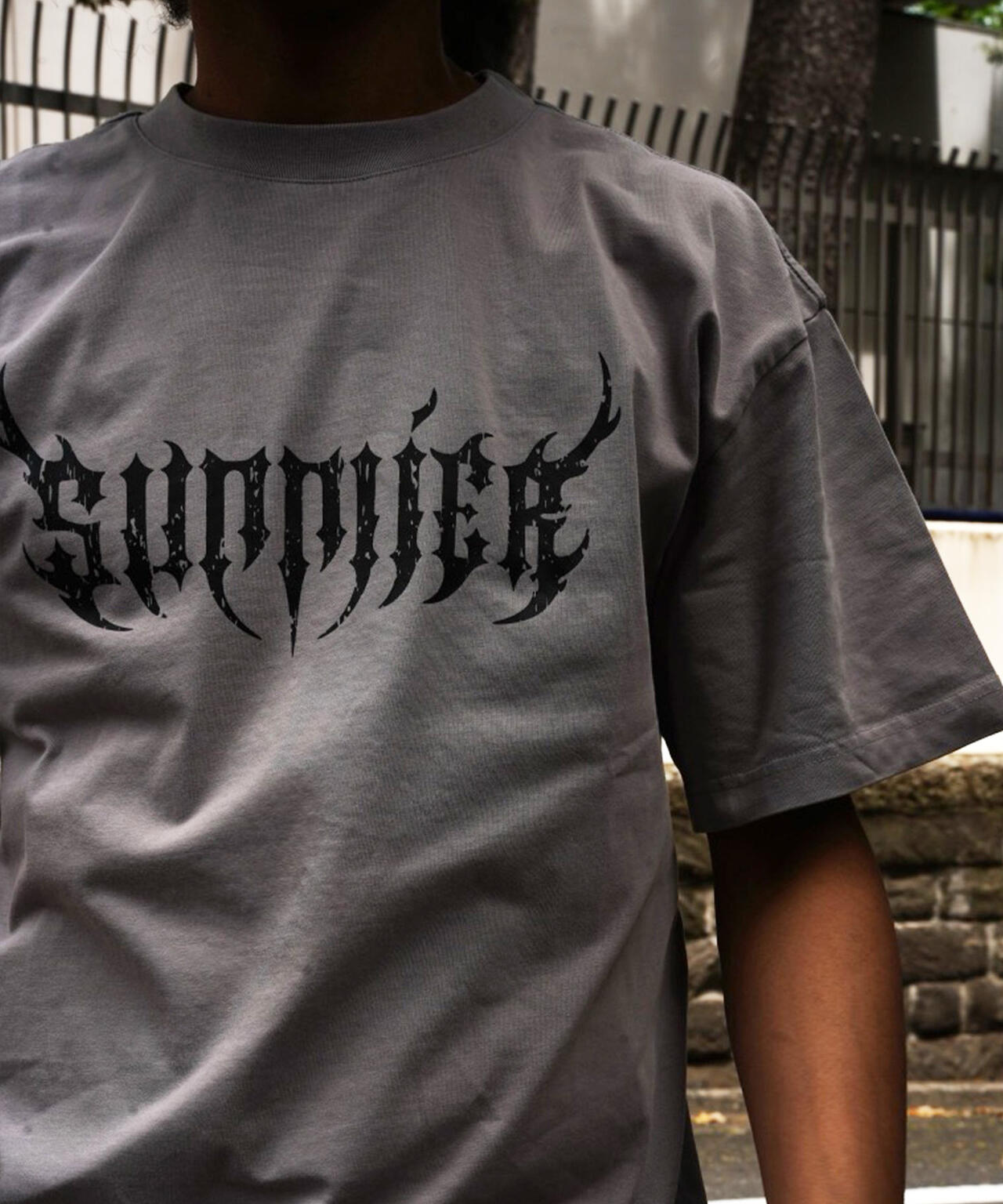SUPPLIER/サプライヤー/LHP別注 Rhinestone Fire Bones Tee | L.H.P