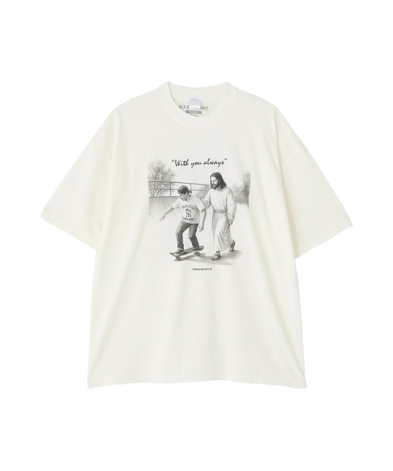 パラダイス　デザイン　Paradise by design Paradise NYC/パラダイスニューヨーク/WITH YOU ALWAYS SS TEE | L.H.P