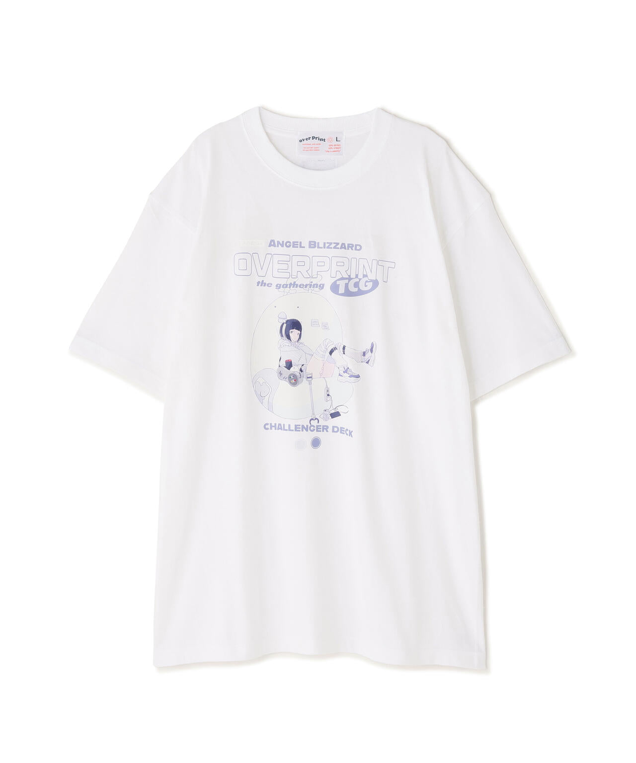 トップス BIO wear LAYERED OVERPRINTED TEE LAYERED OVERPRINTED TEE
