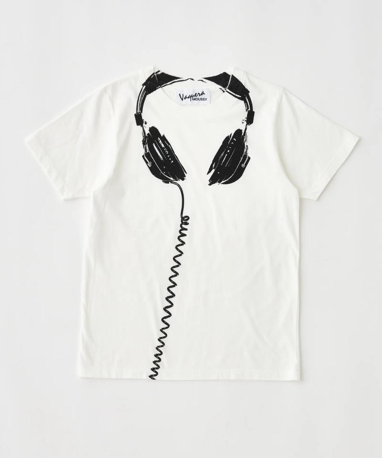 VAQUERA×MOUSSY/ヴァケラ×マウジー/VQ TROMPE L'OEIL BABY TEE | L.H.P