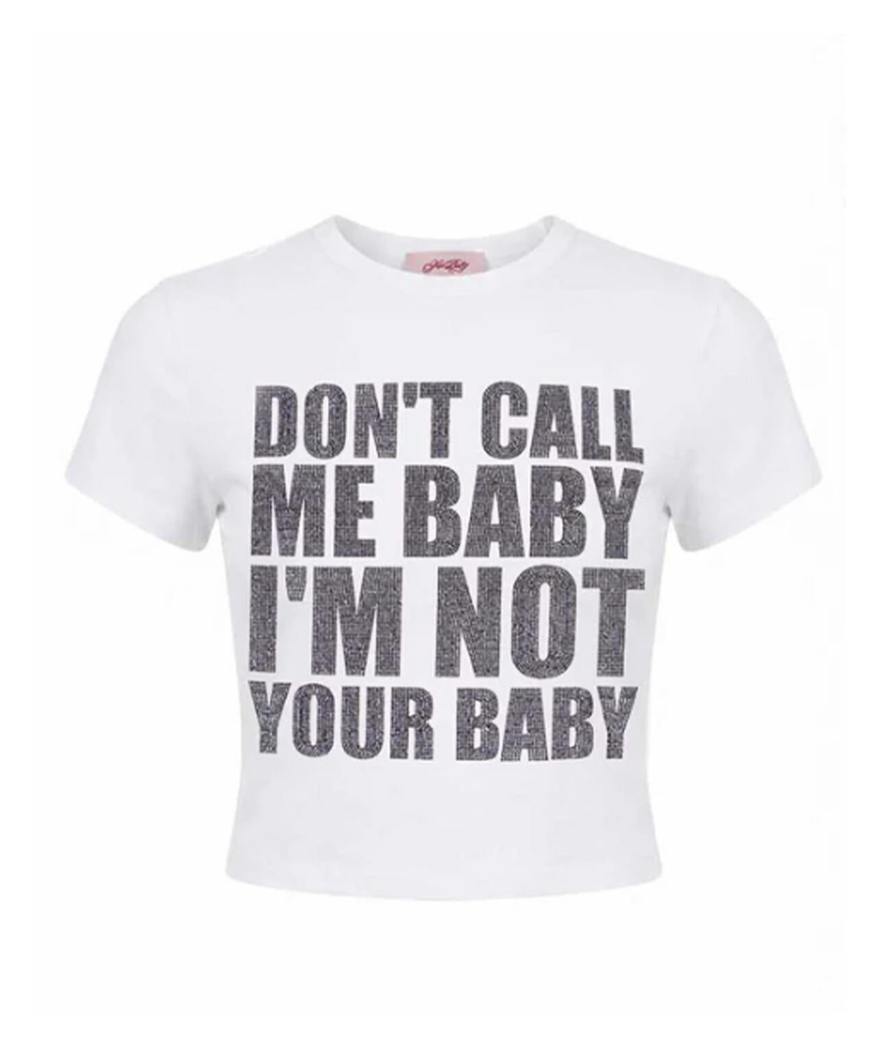 SupBaby by SUPPLIER/サプベビー バイ サプライヤー/I'm Not Your Baby Cropped Tee