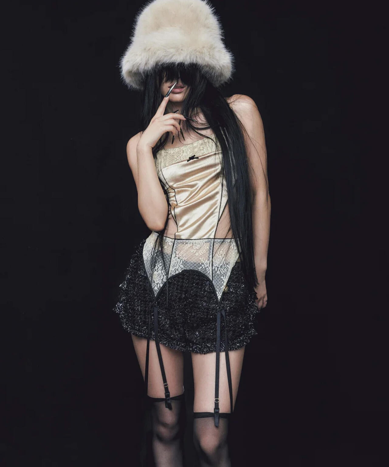 neith./ネイス/Camisole Garter(Beige)