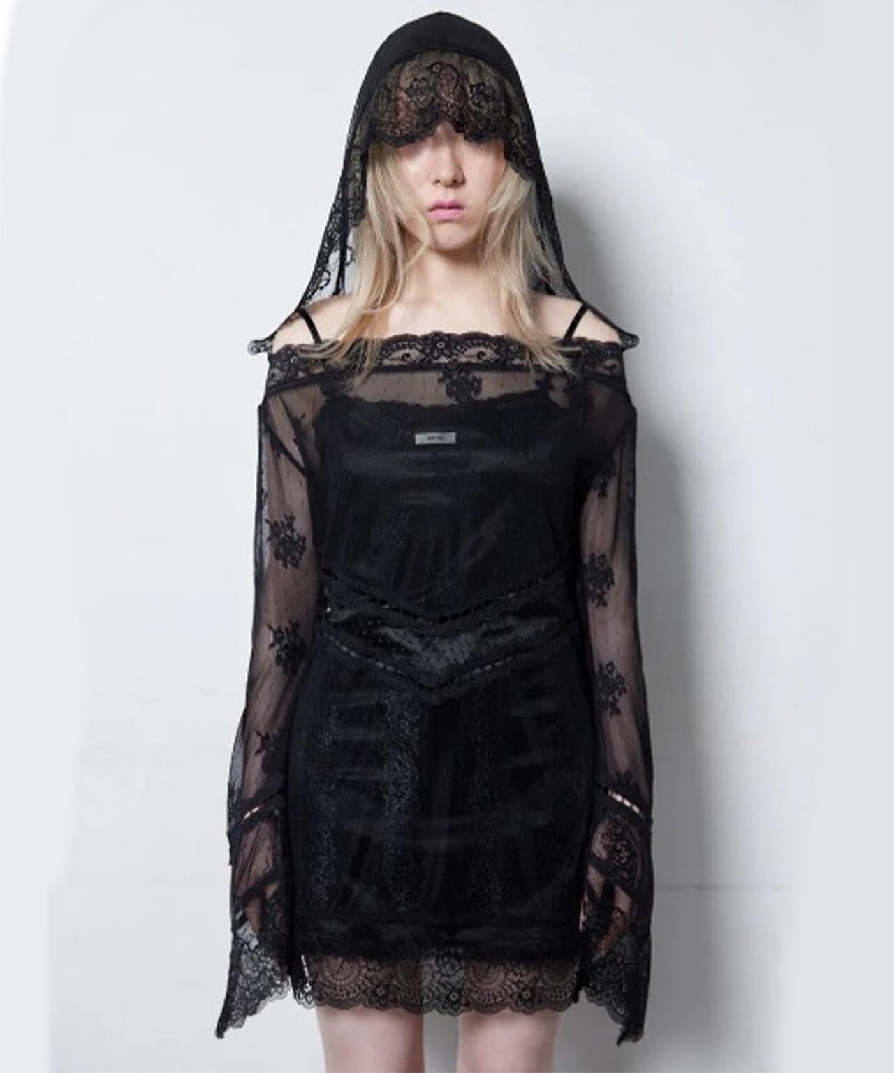 neith./ネイス/Veil-Offshoulder Dress | L.H.P（エルエイチピー