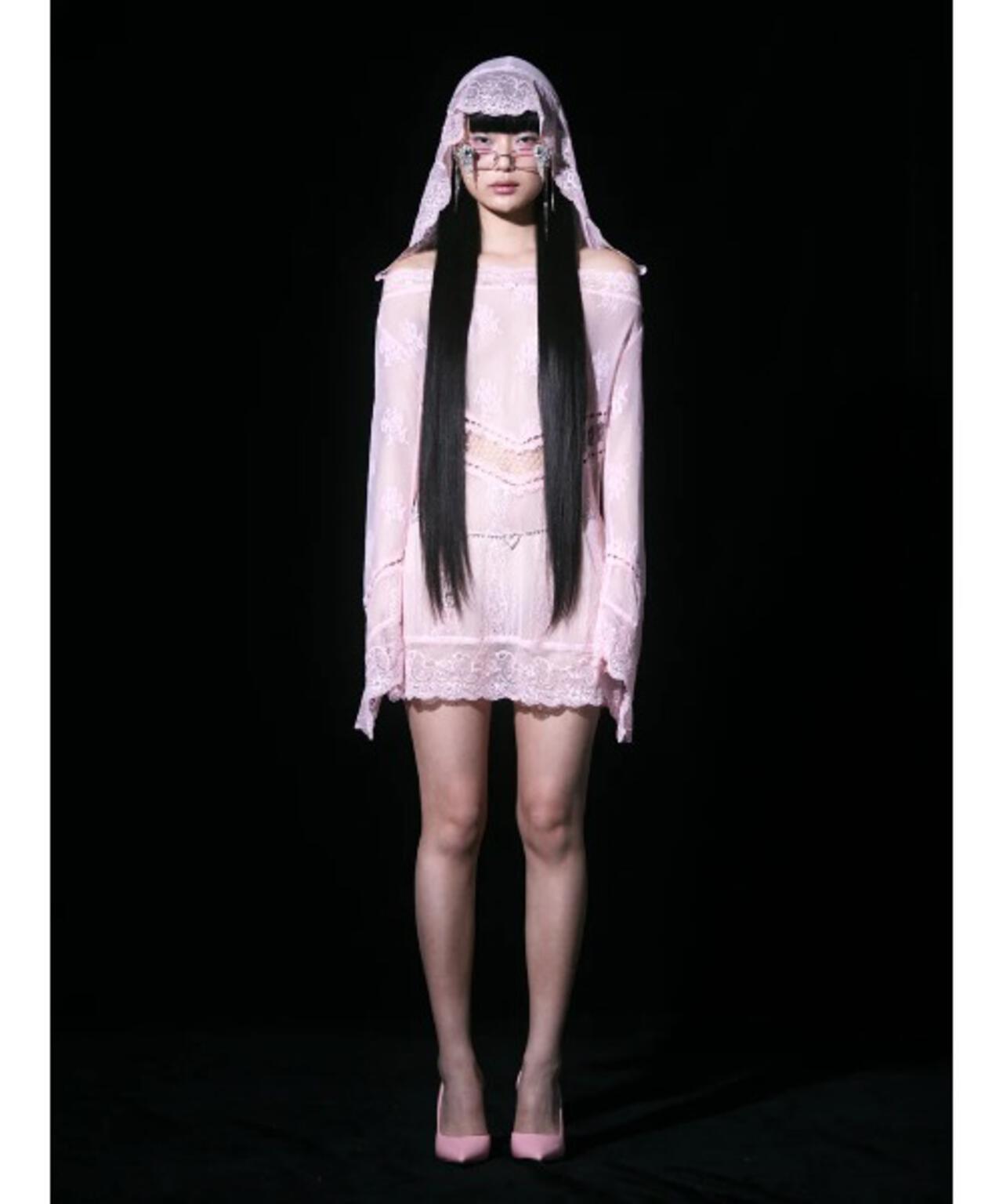 ワンピース neith. Veil-Offshoulder Dress neith./ネイス/Veil-Offshoulder Dress | L.H.P（エルエイチピー