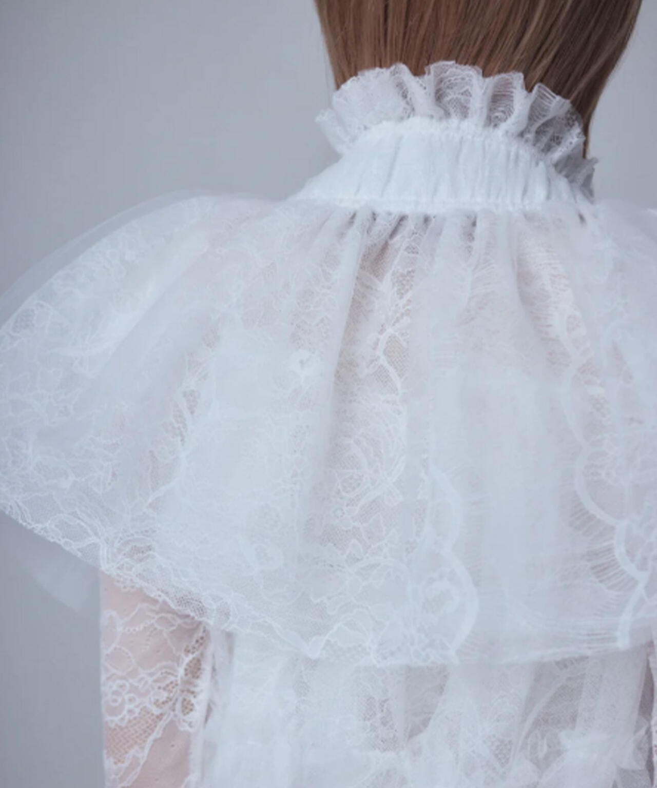 neith./ネイス/Multi Tulle Top(Lace White) | L.H.P（エルエイチピー