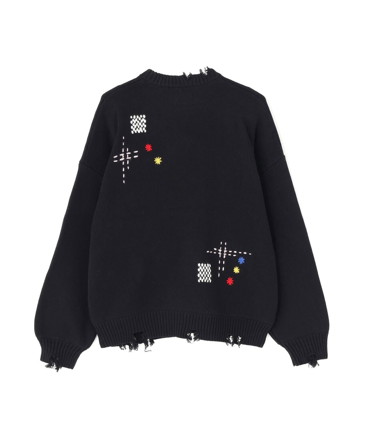 WEB&DEPOT限定】DankeSchon/ダンケシェーン/HAND STITCH KNIT CREWNECK