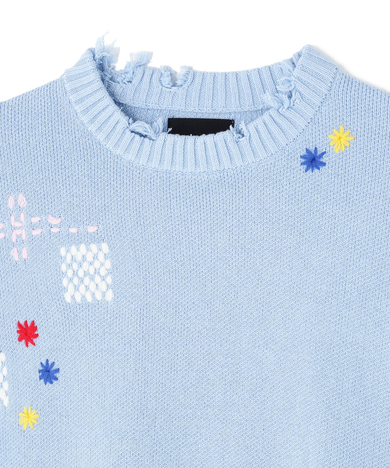 【WEB&DEPOT限定】DankeSchon/ダンケシェーン/HAND STITCH KNIT CREWNECK