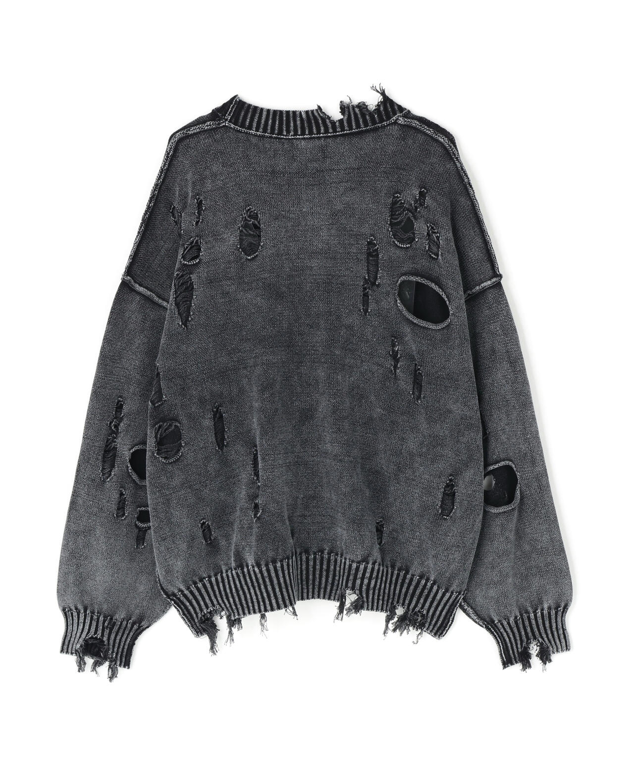 DankeSchon/ダンケシェーン/ACID WASH TENJIKU CARDIGAN | L.H.P