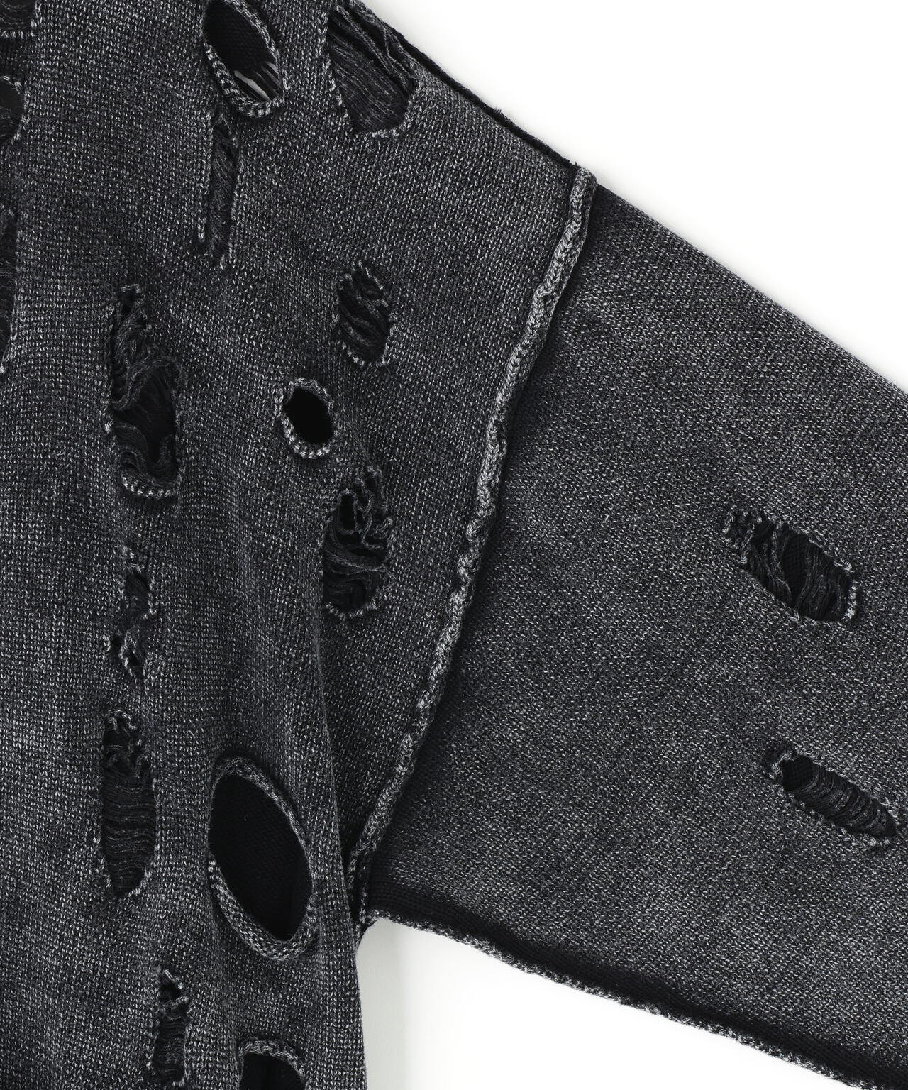 DankeSchon/ダンケシェーン/ACID WASH TENJIKU CARDIGAN