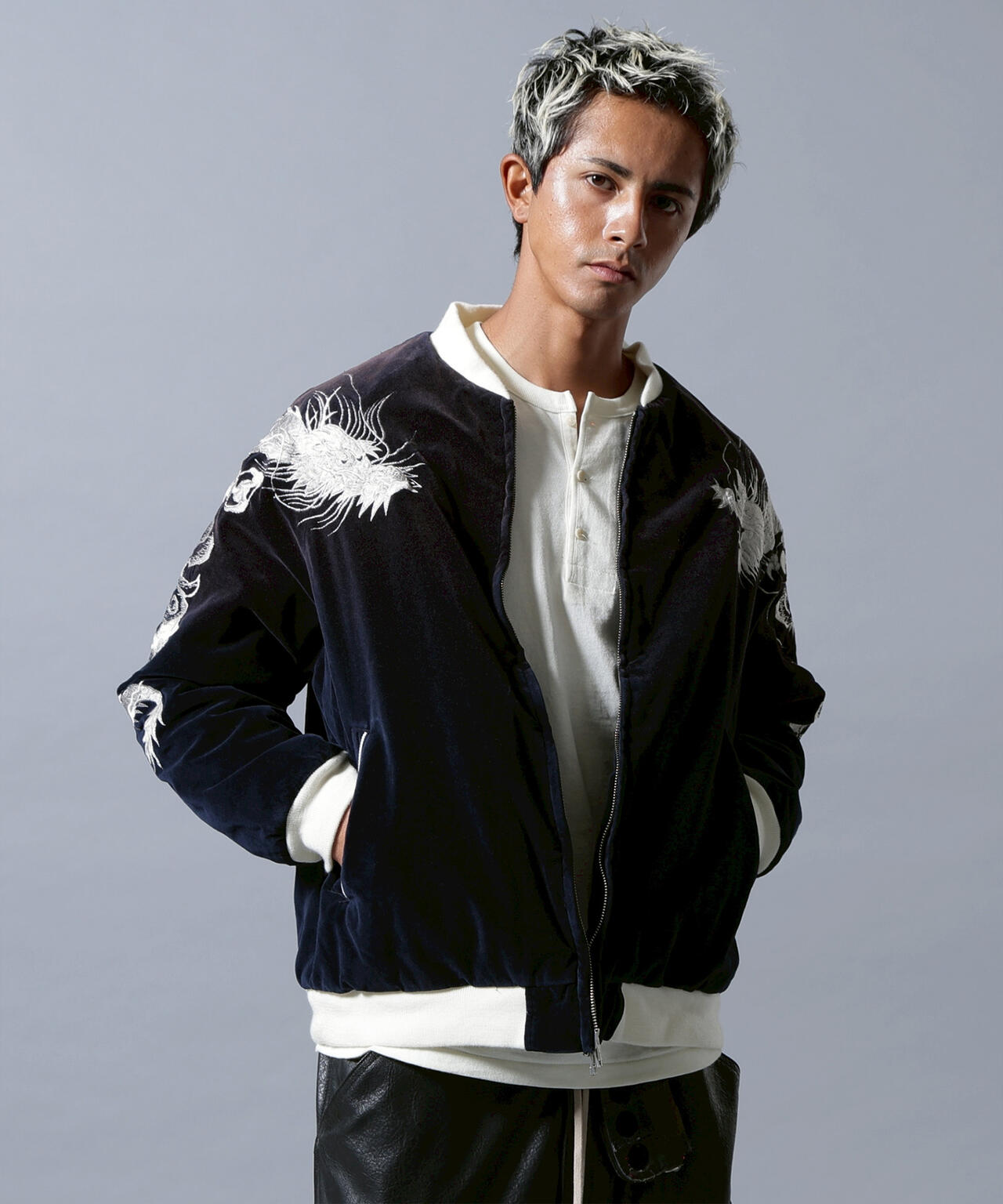 Blackmeans/ブラックミーンズ/【LHP EXCLUSIVE】2HEAD DRAGON SOUVENIR JACKET