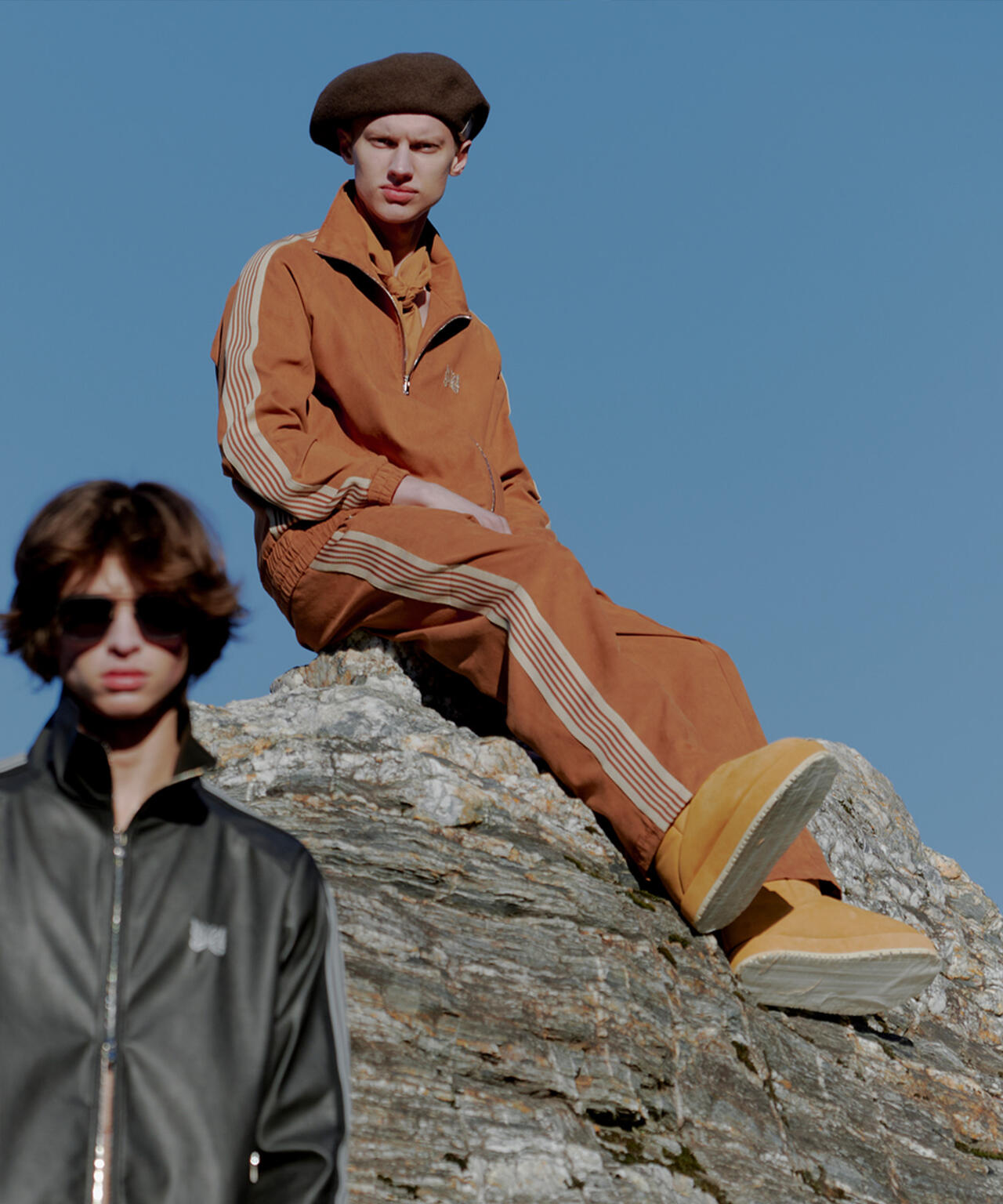 needles track jacket 別注ブラウン　Mサイズ 中古・古着通販】Needles (ニードルズ) Track Jacket（トラック