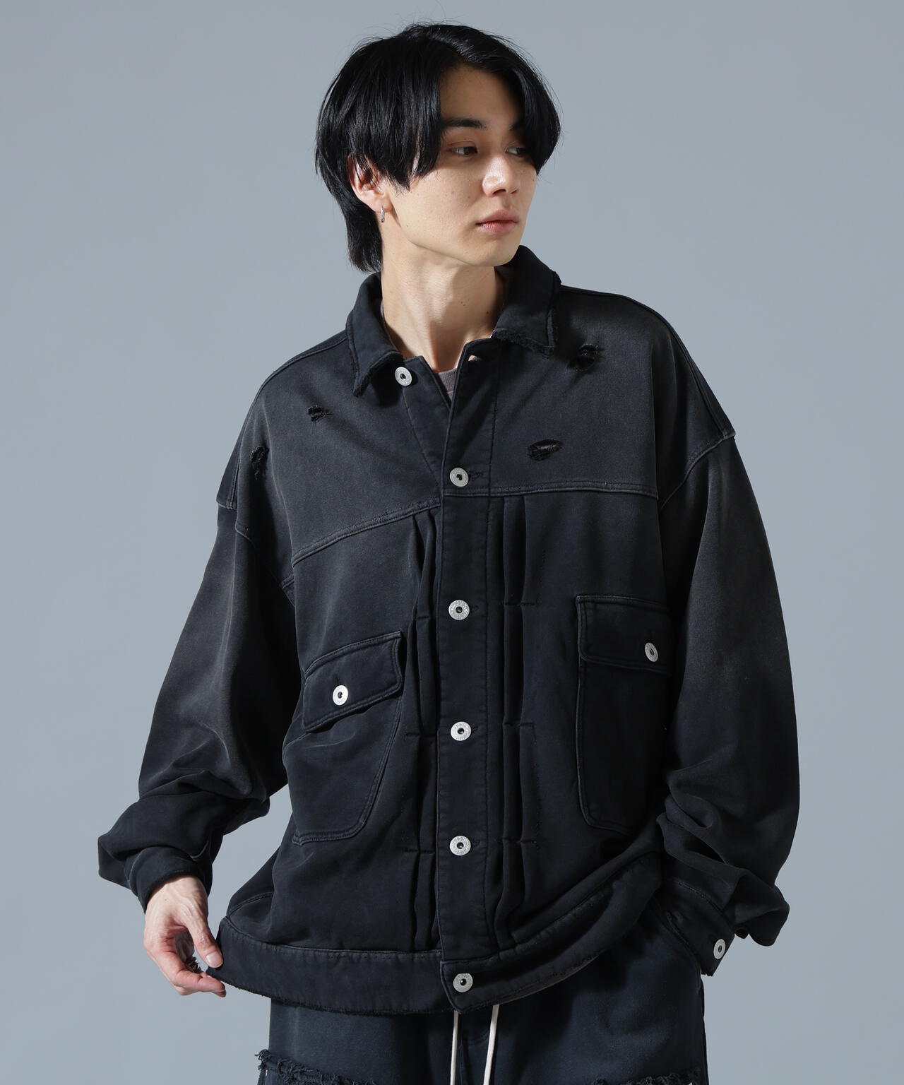 ダンケシェーン S DankeSchon/ダンケシェーン/SULFUR SWEAT 2ND JACKET | L.H.P