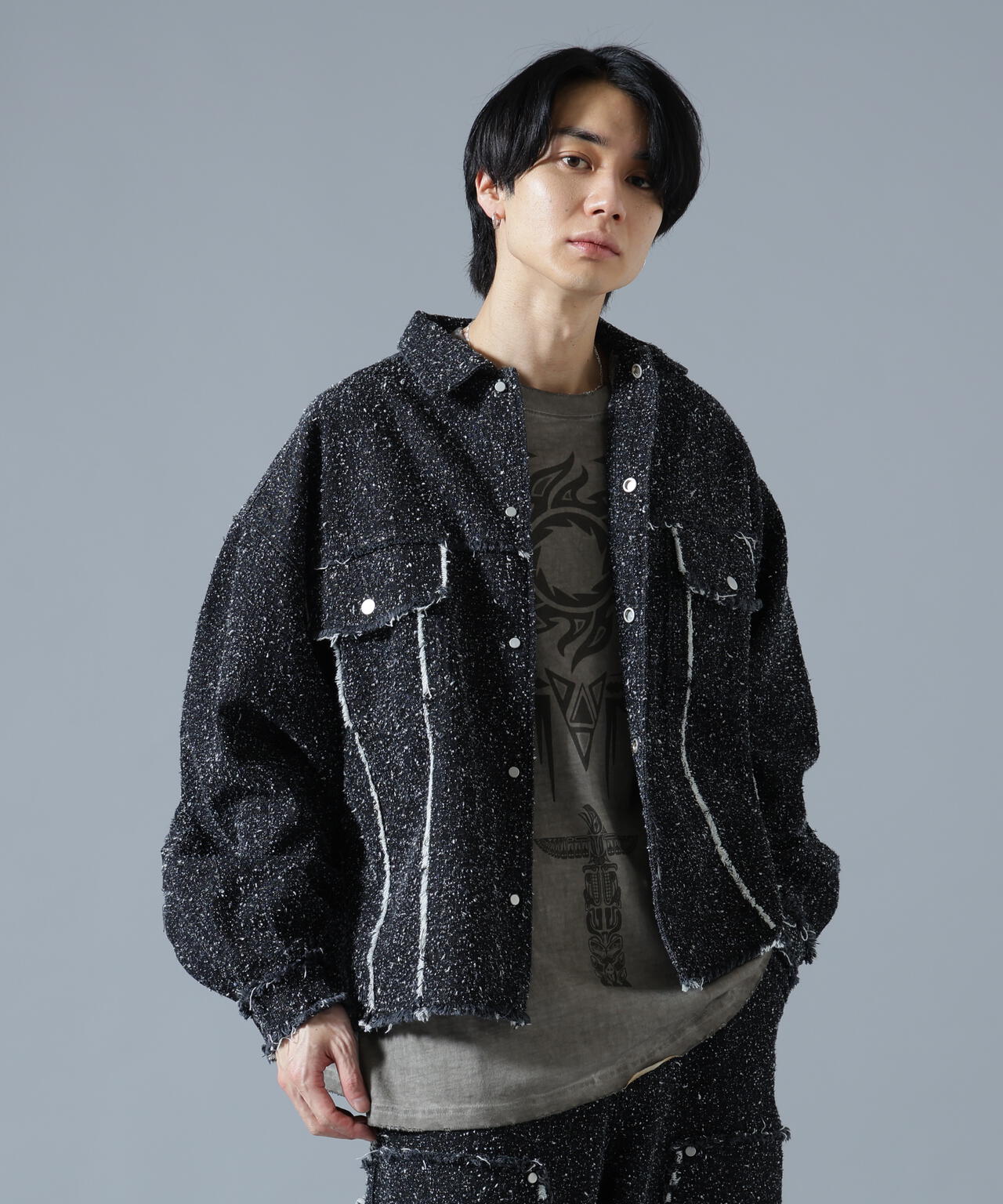DankeSchon/ダンケシェーン/NEEDLEPUNCH DENIM 3RD JACKET | L.H.P
