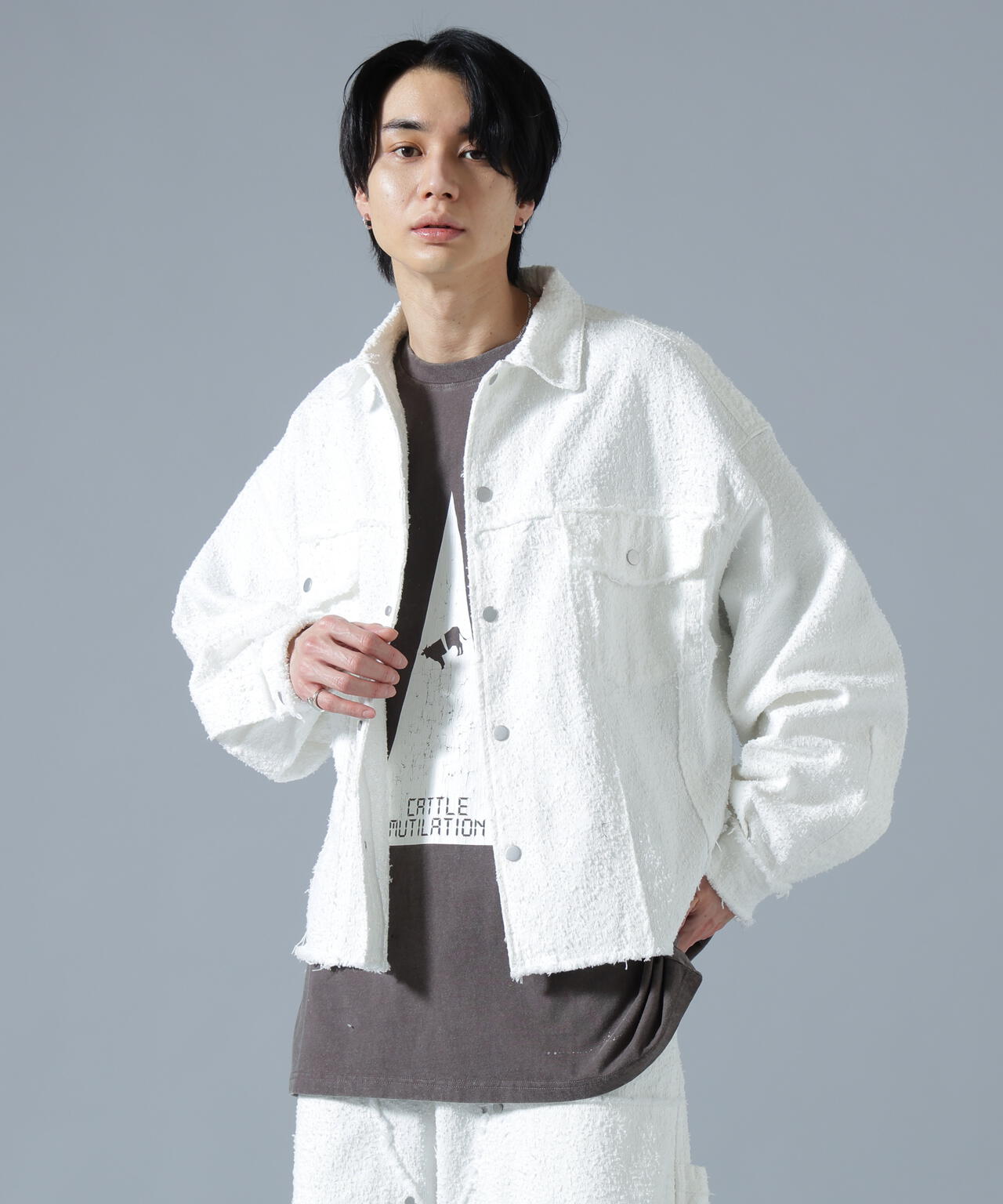 DankeSchon/ダンケシェーン/NEEDLEPUNCH DENIM 3RD JACKET | L.H.P