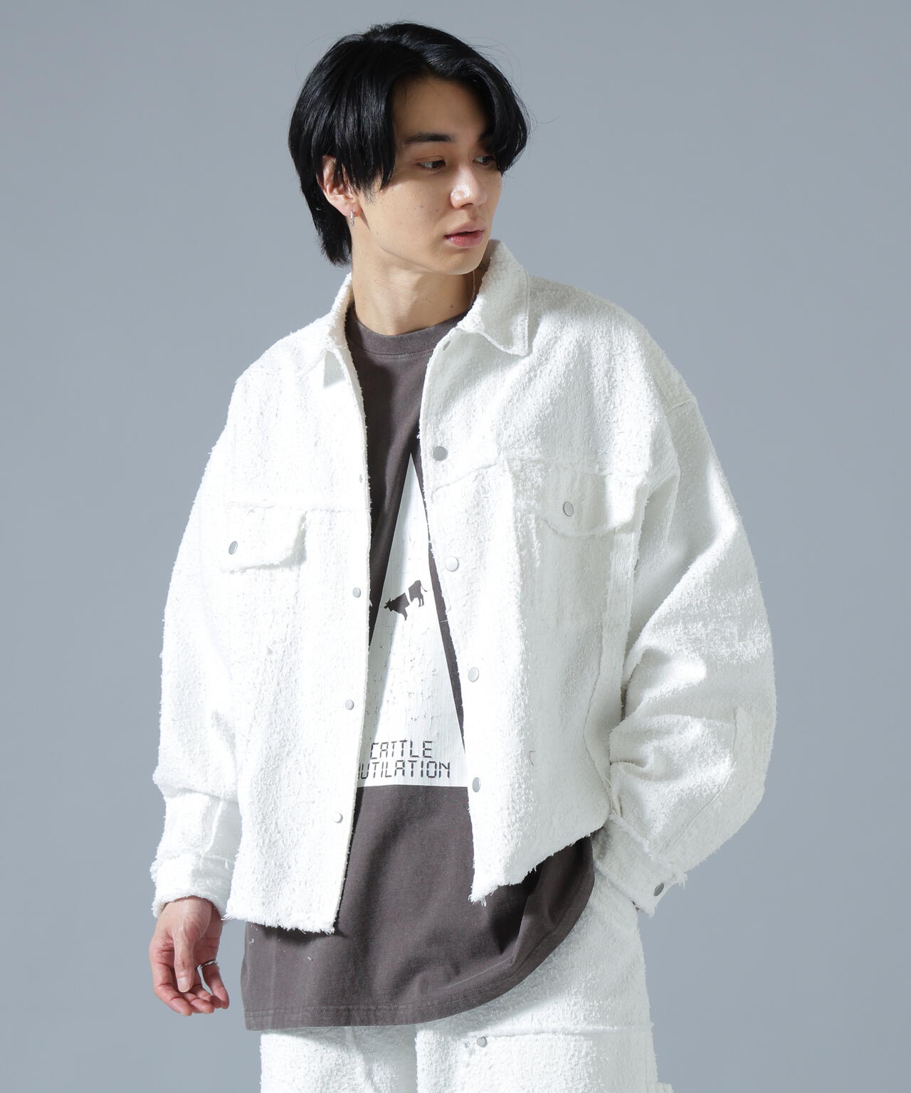 DankeSchon/ダンケシェーン/NEEDLEPUNCH DENIM 3RD JACKET | L.H.P