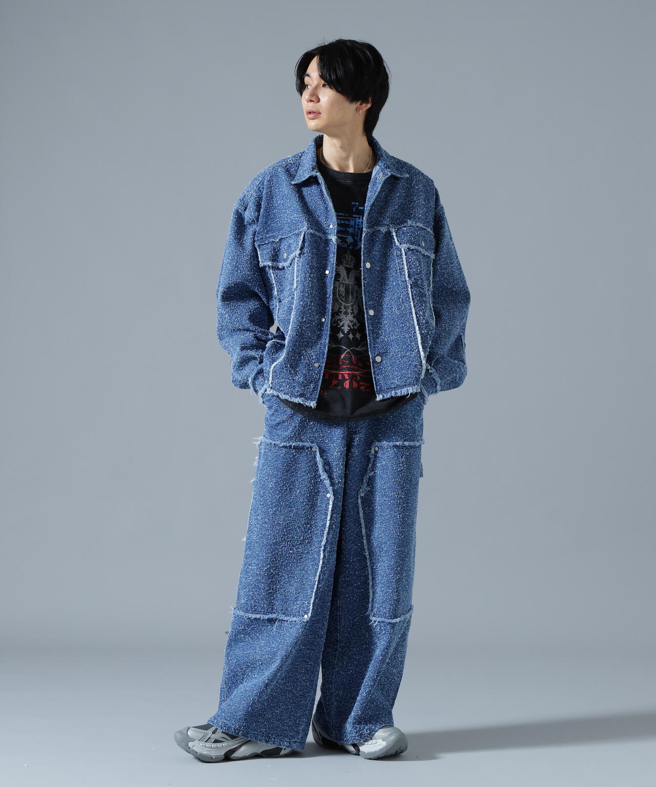 DankeSchon/ダンケシェーン/NEEDLEPUNCH DENIM 3RD JACKET | L.H.P