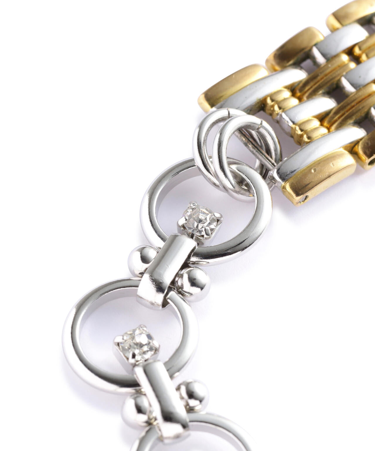 HIDAKA/ヒダカ/Vintage Watch Links Chain - Silver | L.H.P