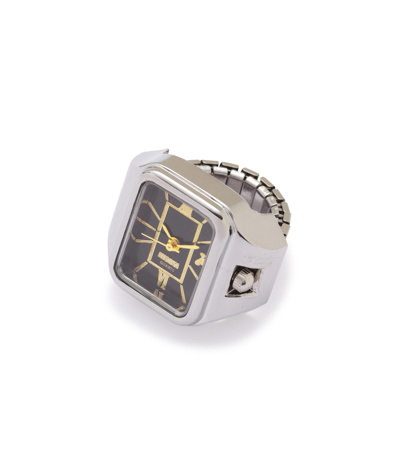 HIDAKA クォーツ 指時計 シルバー 角型 HIDAKA】LEGACY RING WATCH | lupus online store