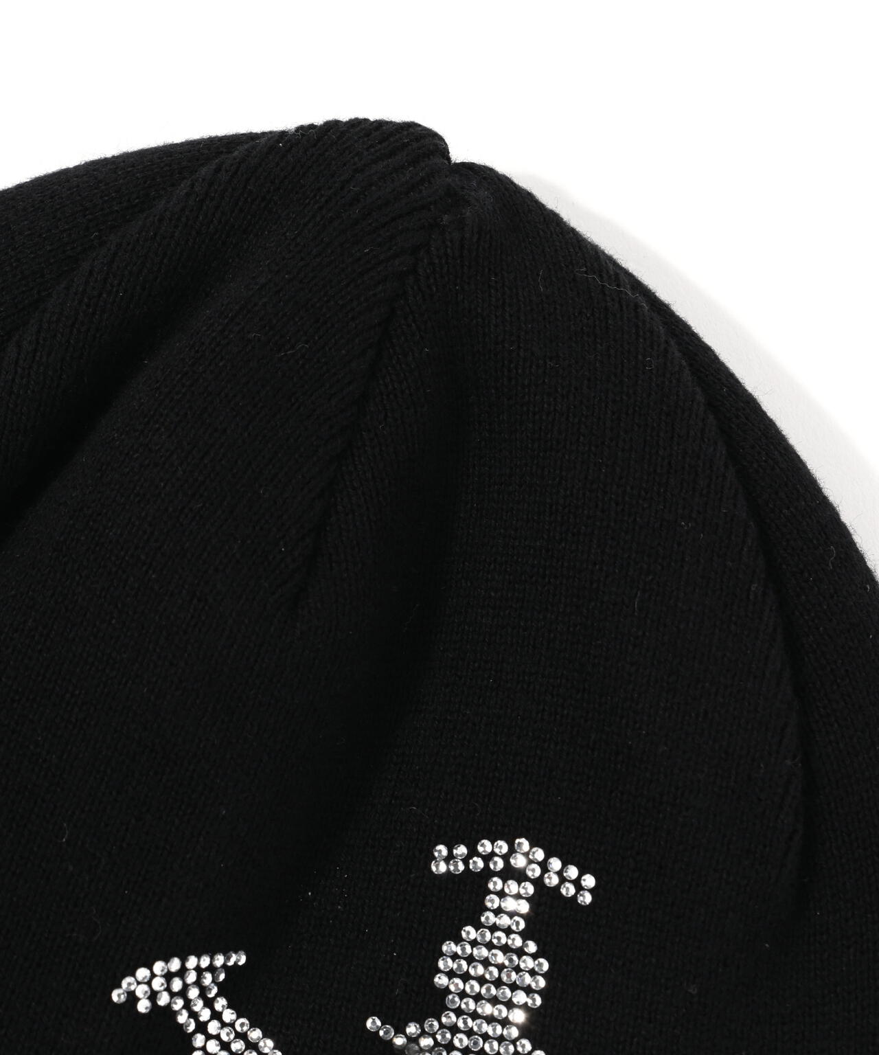 UNKNOWNLONDON/アンノウンロンドン/Dagger Cross Rhinestone Beanie