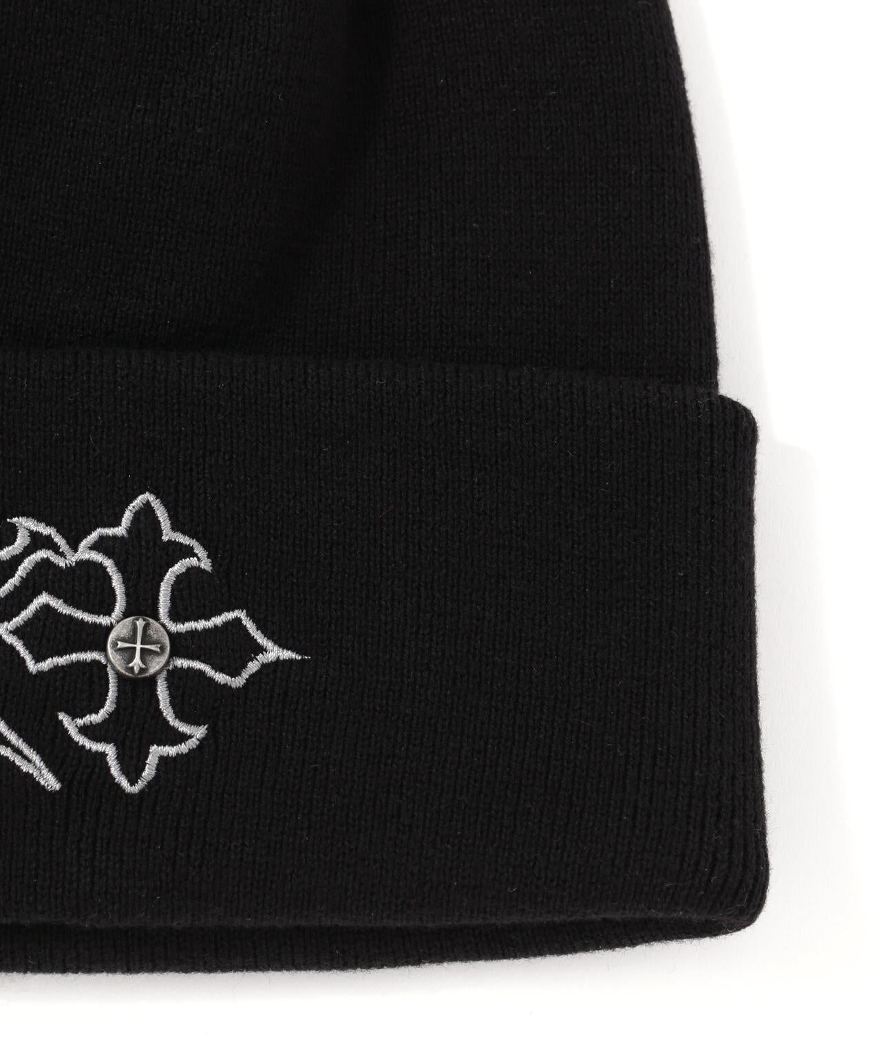 UNKNOWNLONDON/アンノウンロンドン/Dagger Cross Embroidery Beanie
