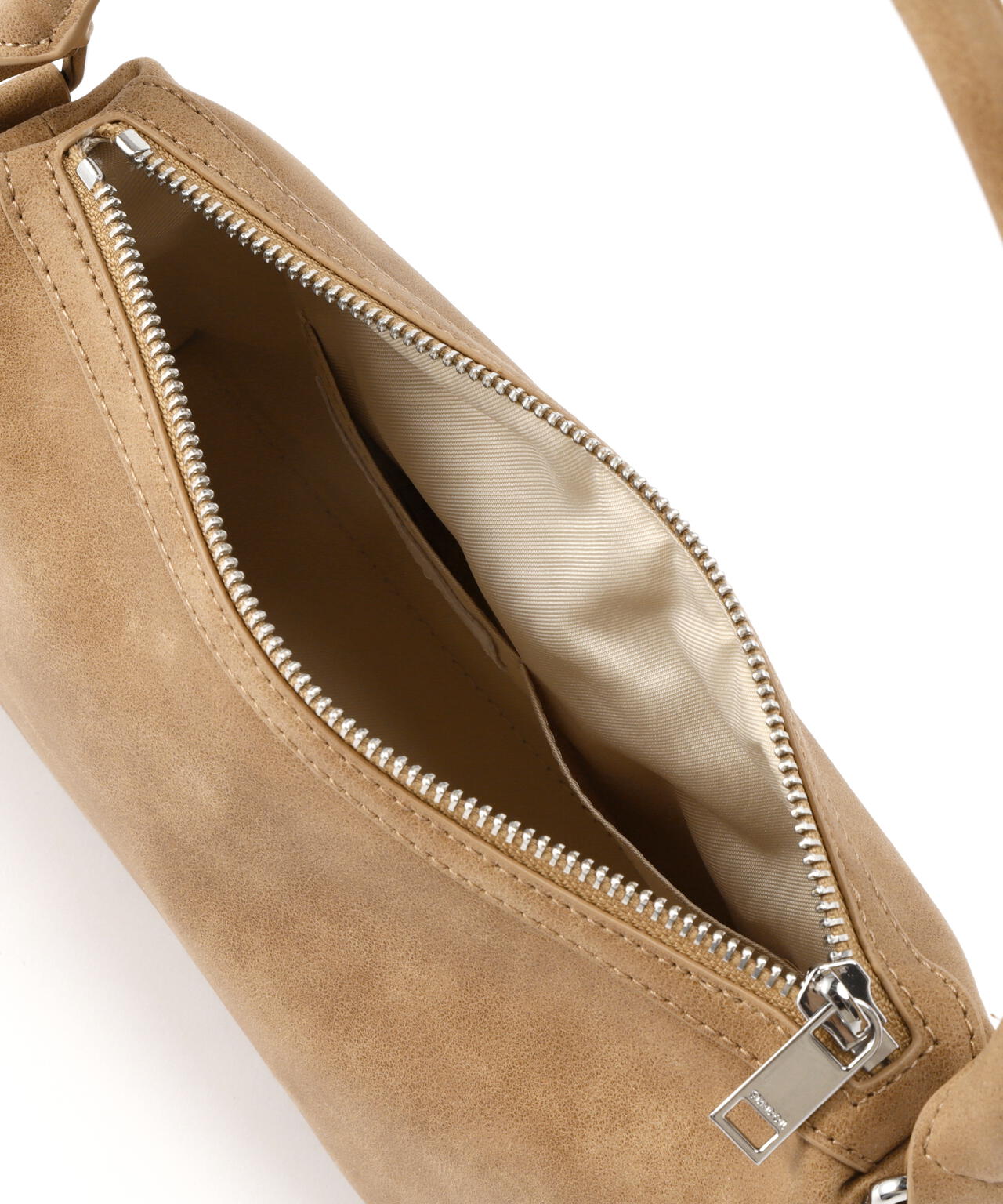 スタンドオイル stand oil ベージュ スエード マッシュバッグ STAND OIL/スタンドオイル/Mushy Bag | L.H.P（エルエイチピー