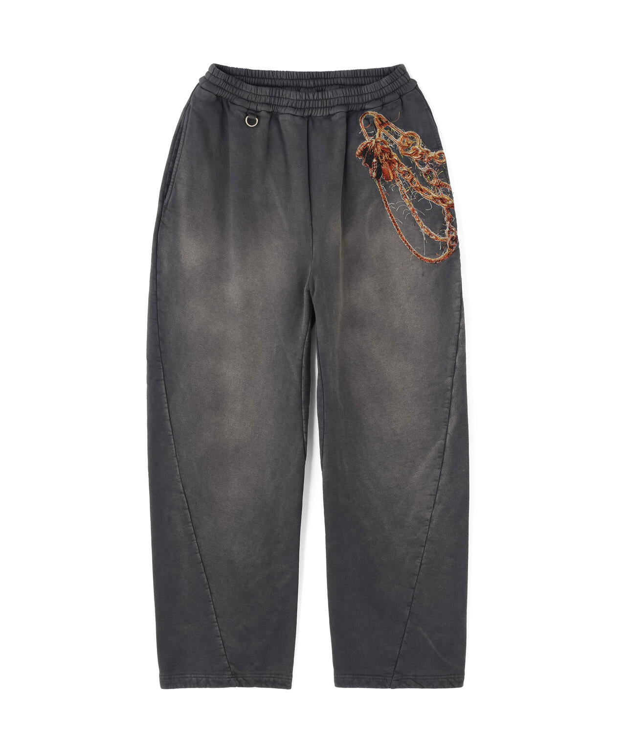 doublet/ダブレット/TROMPE L’OEIL EMBROIDERYSWEATPANTS